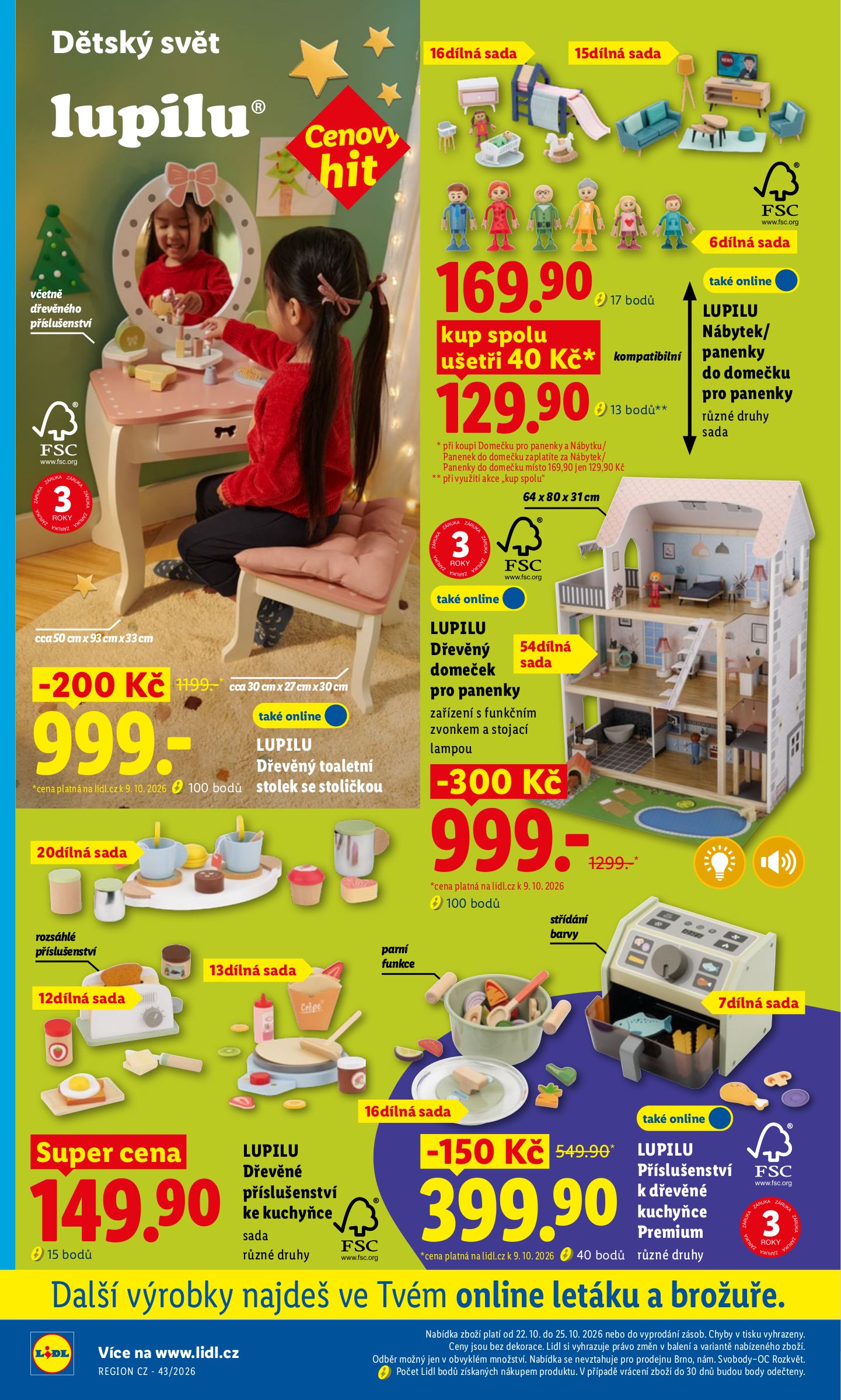 lidl - Lidl - Spotřební zboží leták na příští týden od pondělí 19.10.2026 do neděle 25.10.2026 - page: 22