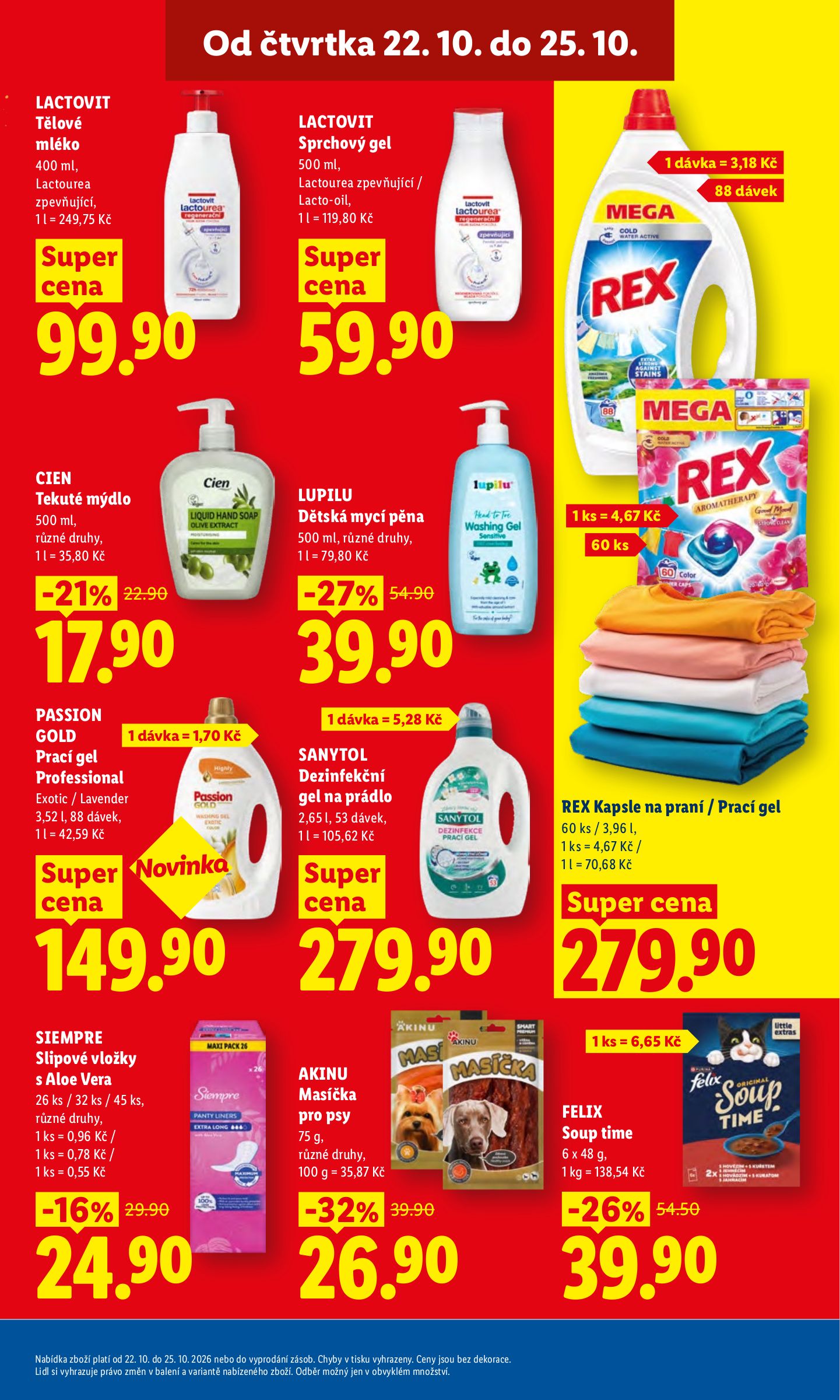lidl - Lidl leták na příští týden od čtvrtka 22.10.2026 do neděle 25.10.2026 - page: 31