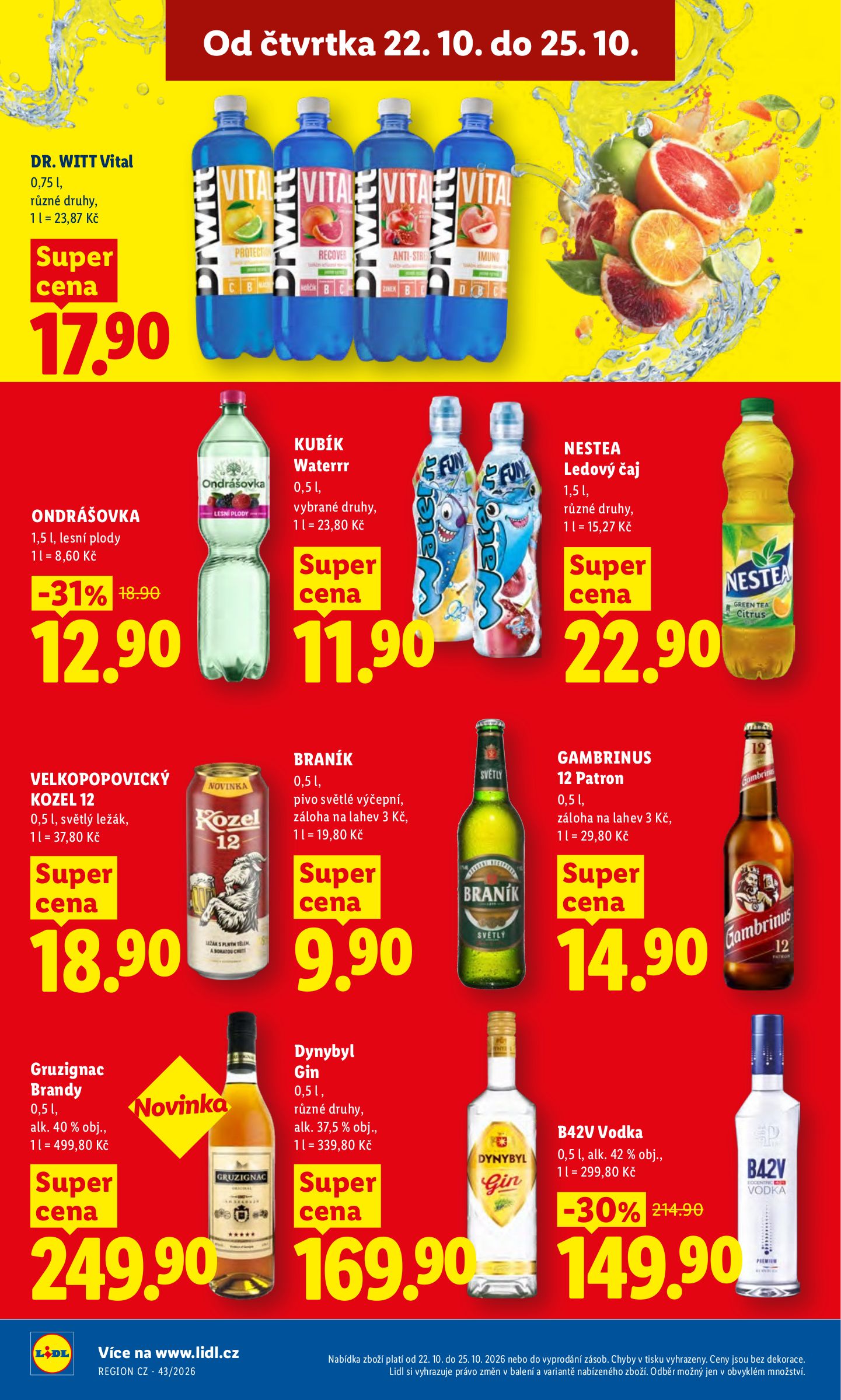 lidl - Lidl leták na příští týden od čtvrtka 22.10.2026 do neděle 25.10.2026 - page: 30