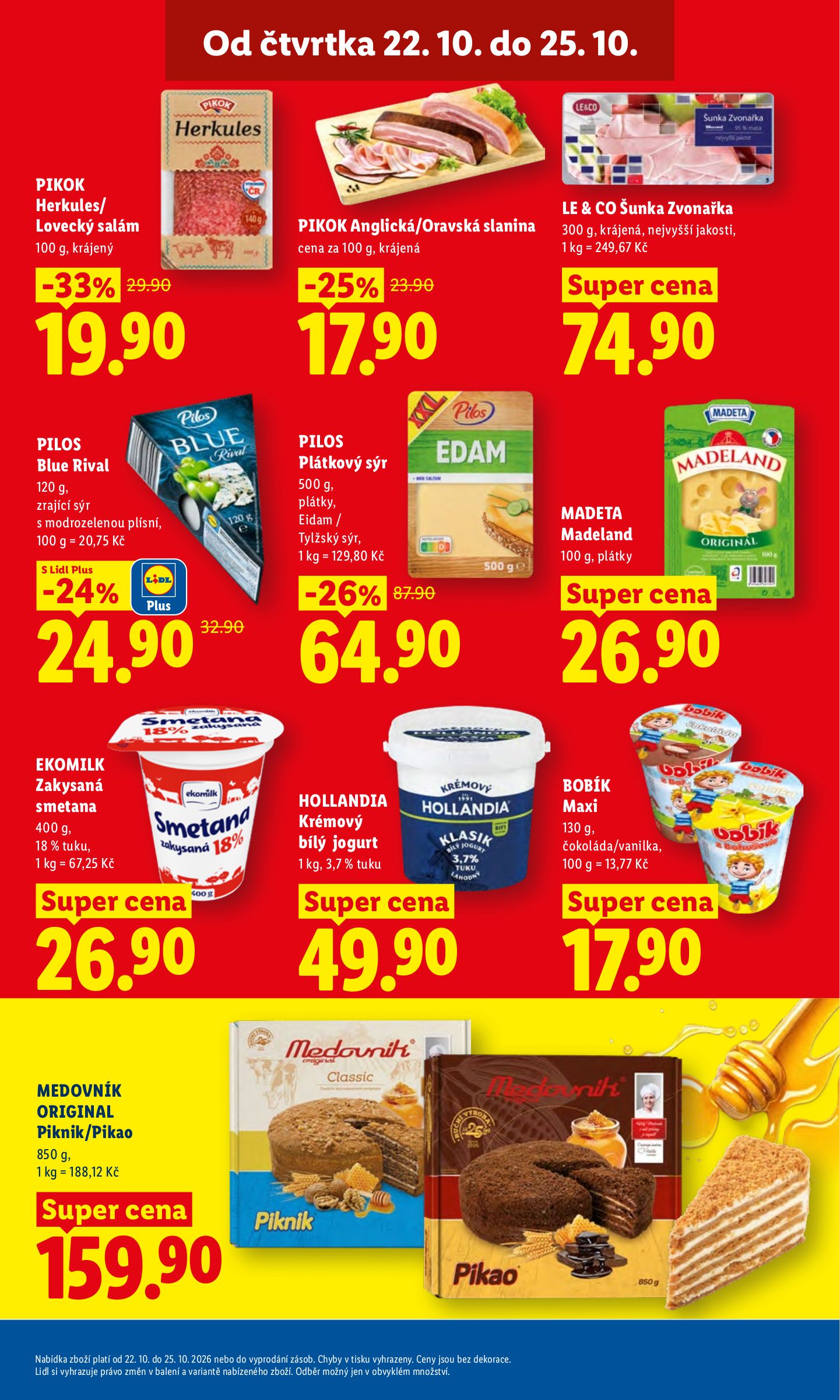 lidl - Lidl leták na příští týden od čtvrtka 22.10.2026 do neděle 25.10.2026 - page: 17