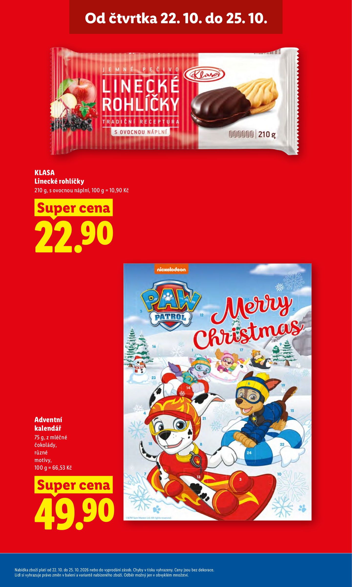 lidl - Lidl leták na příští týden od čtvrtka 22.10.2026 do neděle 25.10.2026 - page: 5