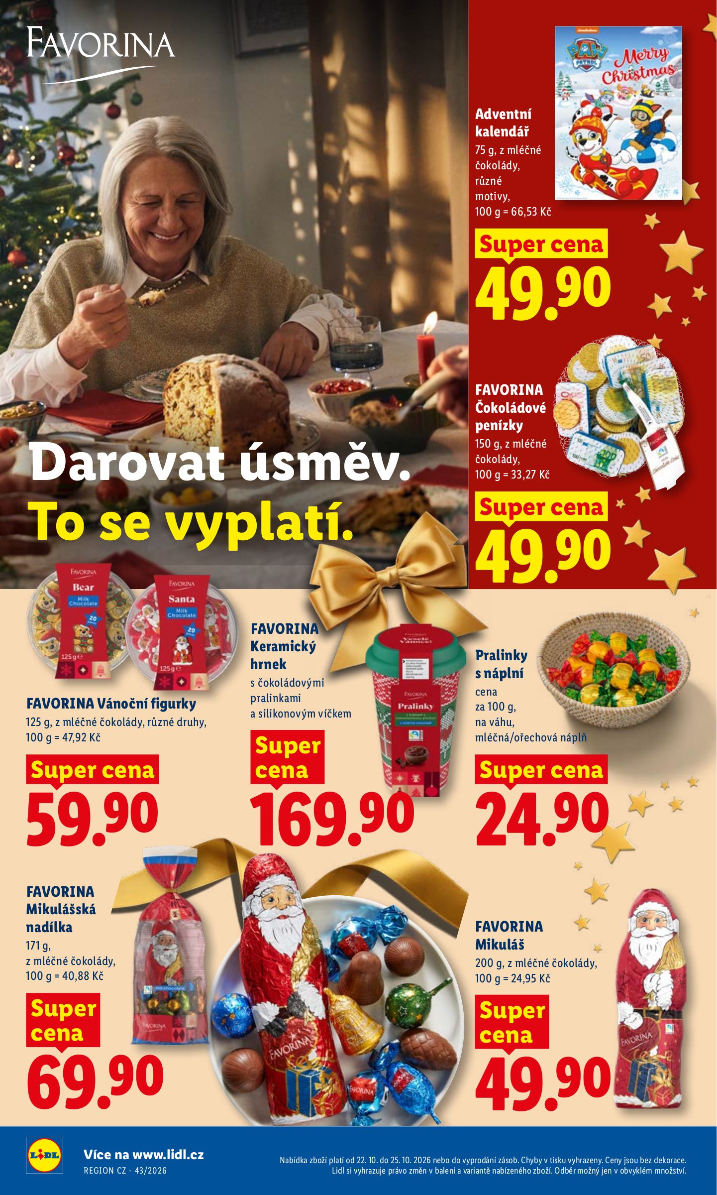 lidl - Lidl leták na příští týden od čtvrtka 22.10.2026 do neděle 25.10.2026 - page: 22