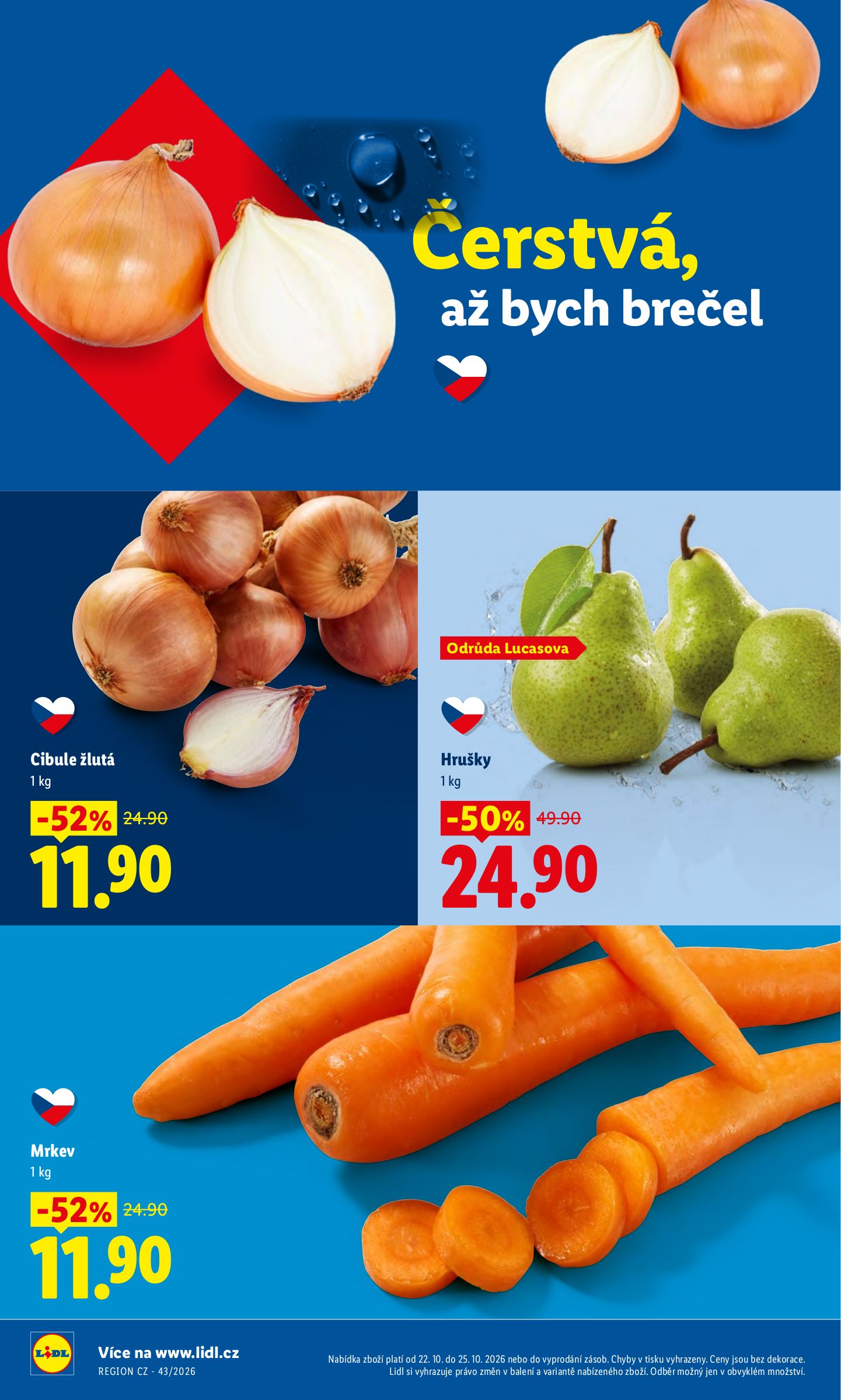 lidl - Lidl leták na příští týden od čtvrtka 22.10.2026 do neděle 25.10.2026 - page: 10