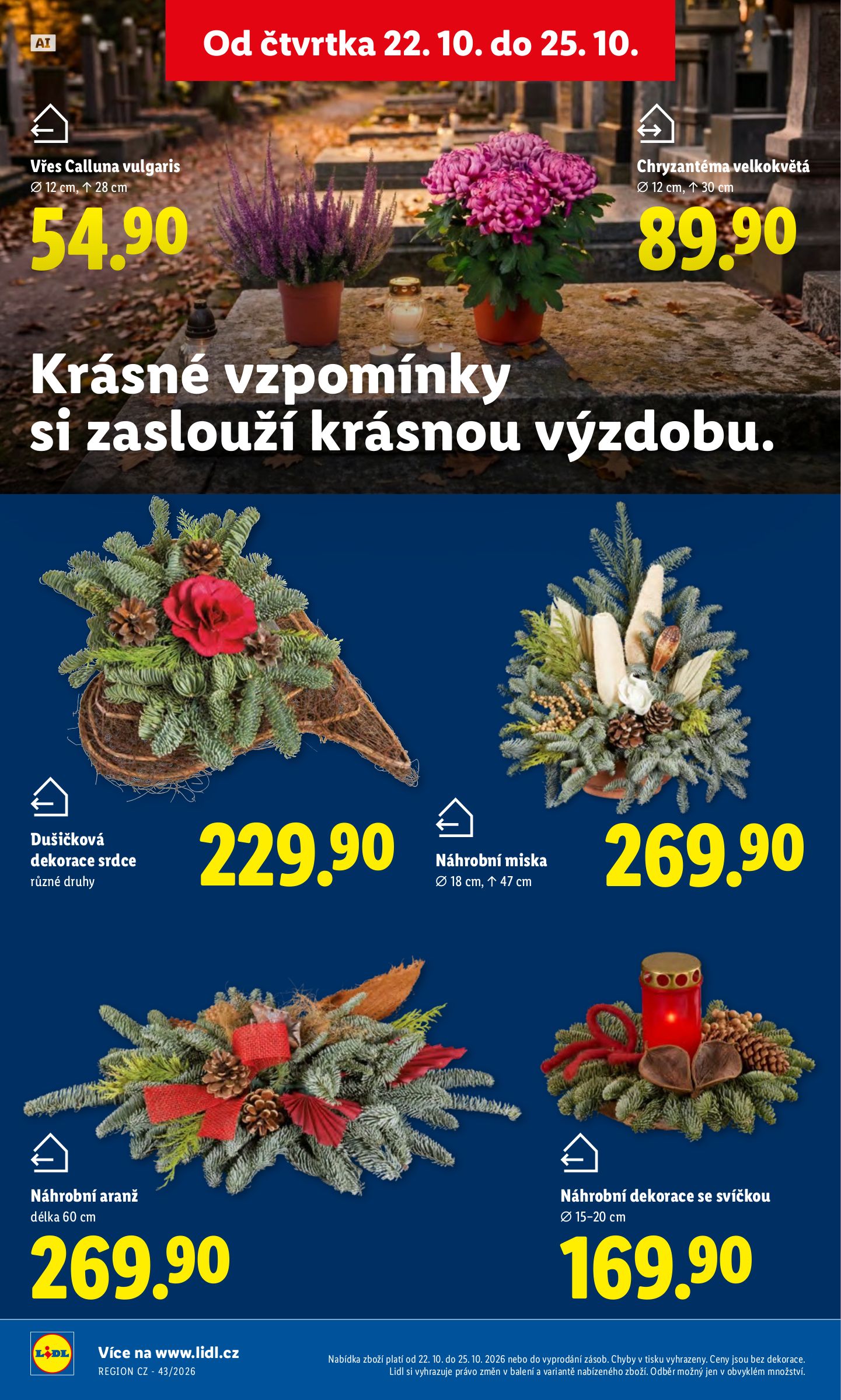 lidl - Lidl leták na příští týden od čtvrtka 22.10.2026 do neděle 25.10.2026 - page: 47