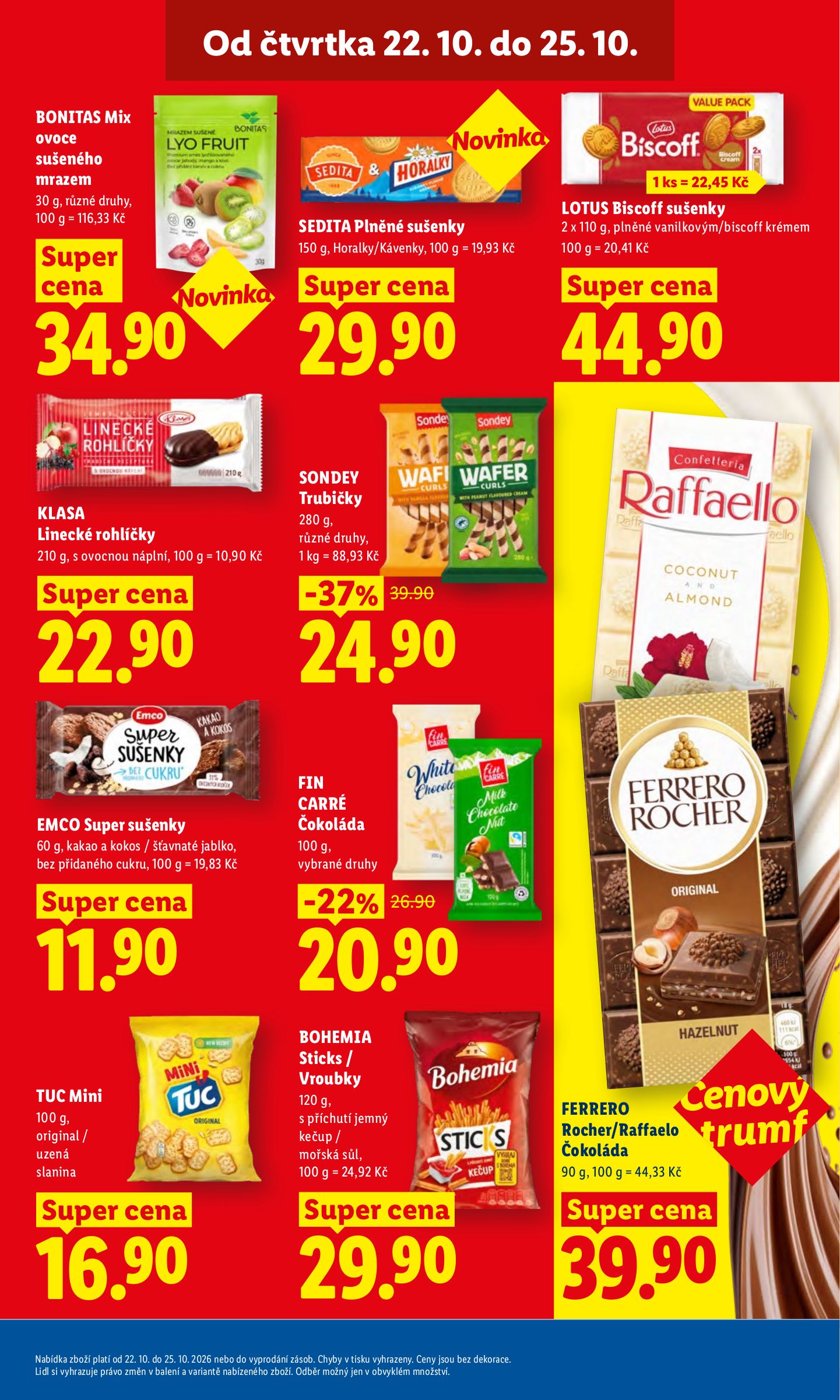lidl - Lidl leták na příští týden od čtvrtka 22.10.2026 do neděle 25.10.2026 - page: 29