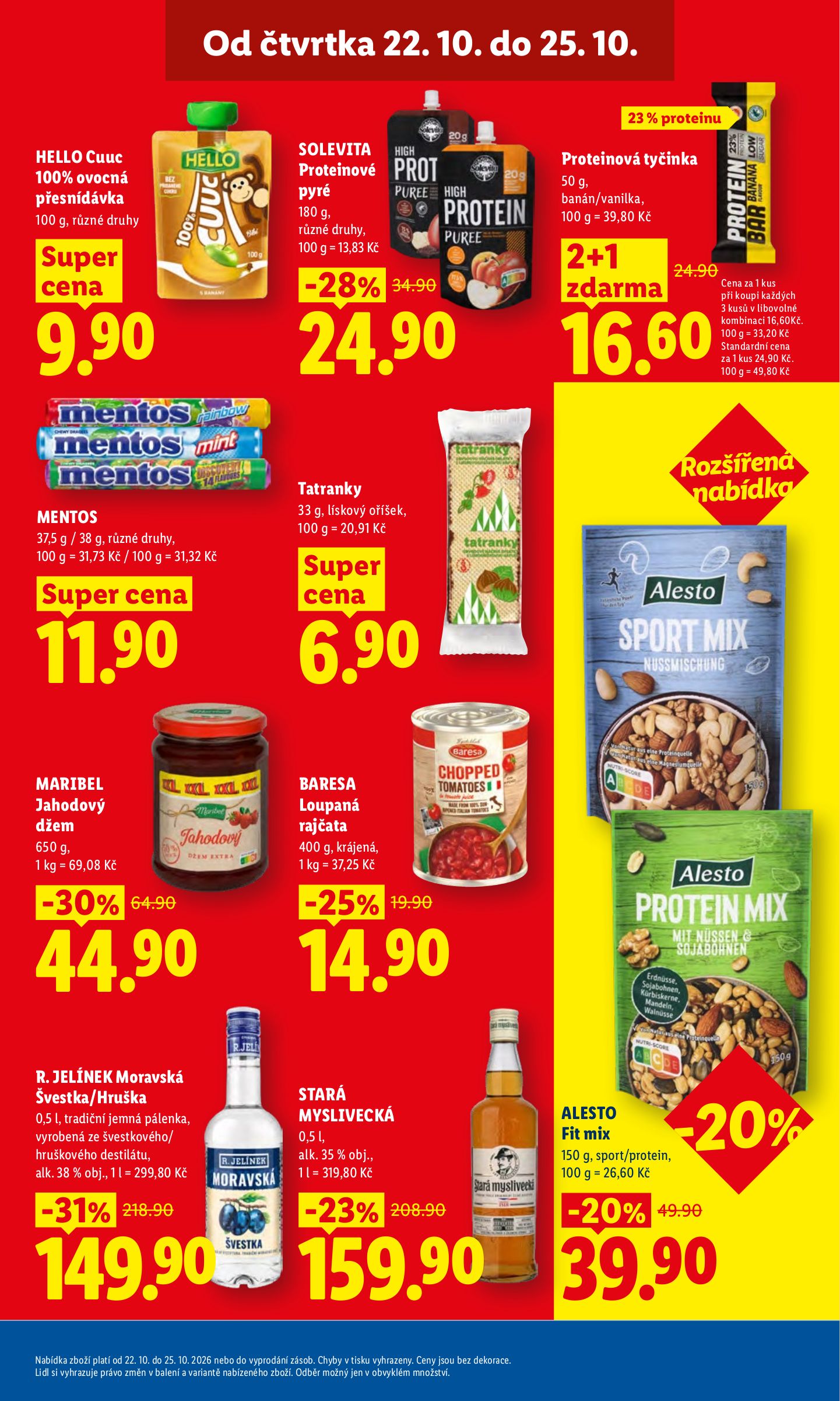 lidl - Lidl leták na příští týden od čtvrtka 22.10.2026 do neděle 25.10.2026 - page: 28