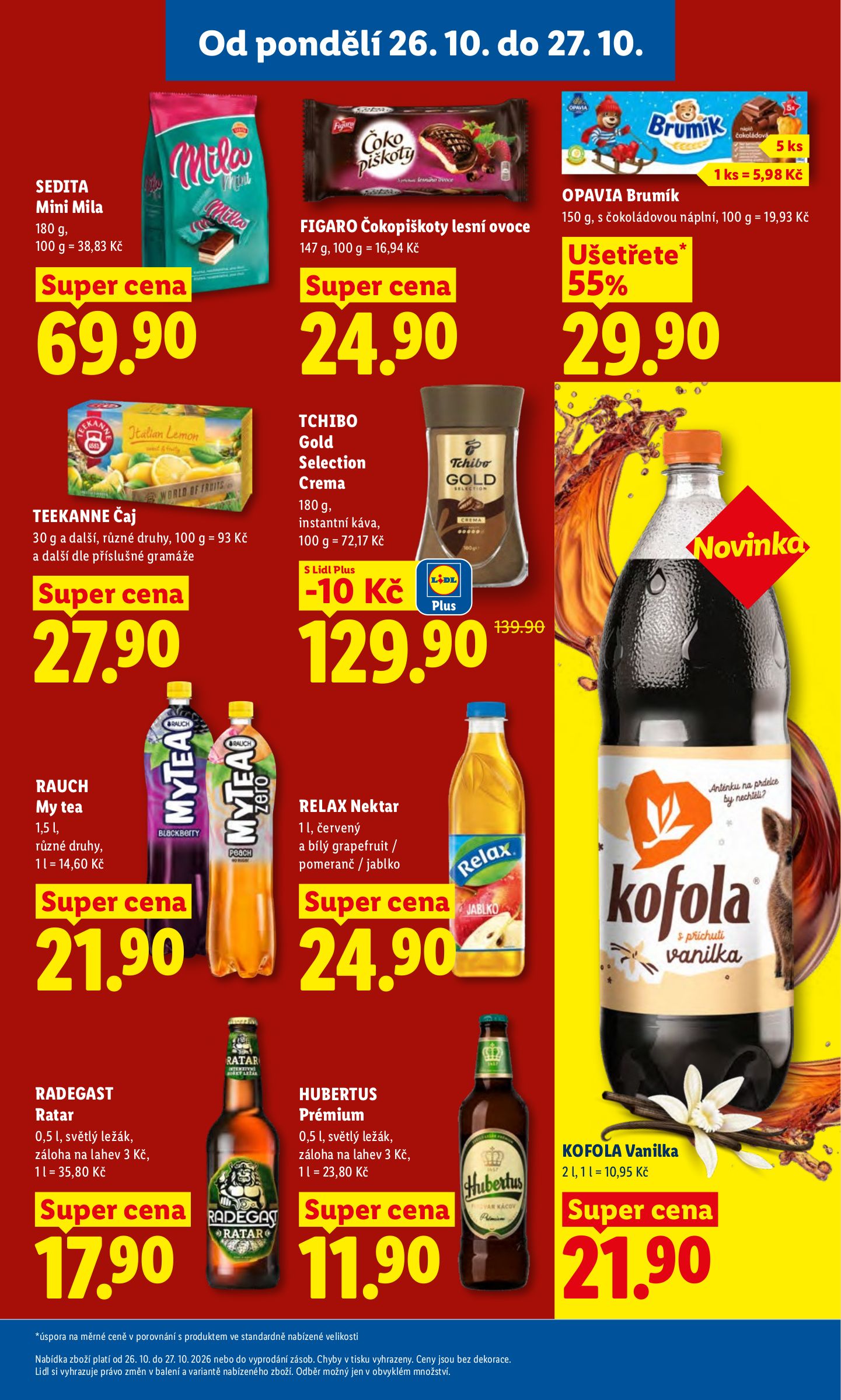 lidl - Lidl leták na příští týden od pondělí 26.10.2026 do úterý 27.10.2026 - page: 33
