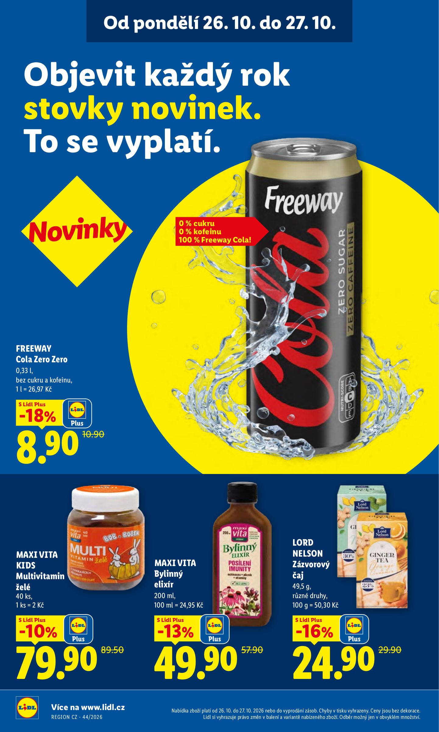 lidl - Lidl leták na příští týden od pondělí 26.10.2026 do úterý 27.10.2026 - page: 10