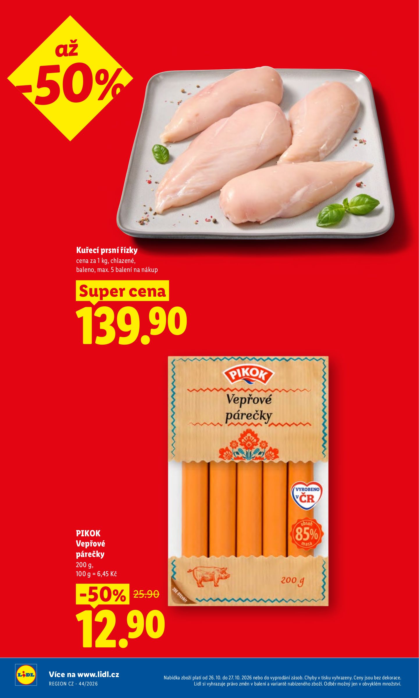 lidl - Lidl leták na příští týden od pondělí 26.10.2026 do úterý 27.10.2026 - page: 6