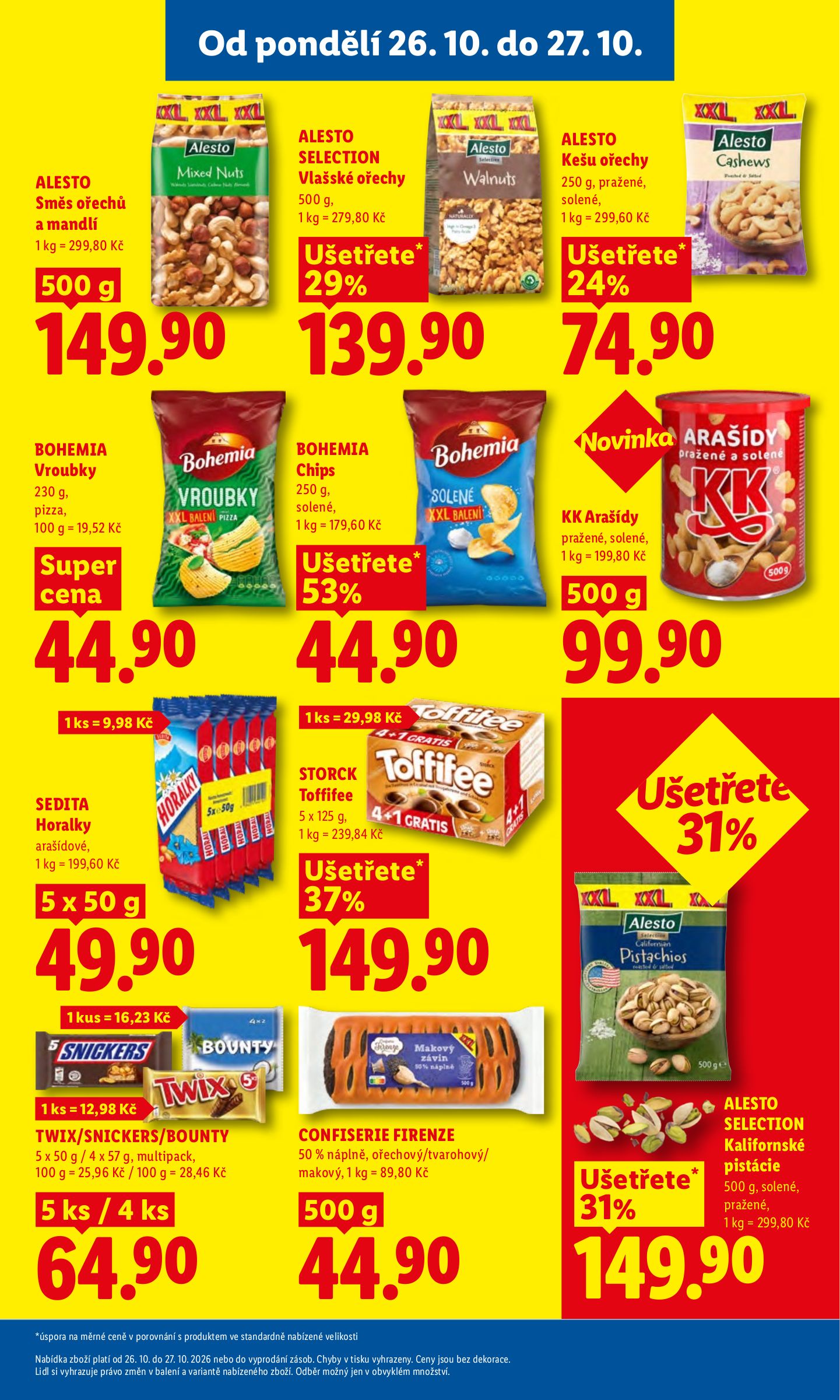 lidl - Lidl leták na příští týden od pondělí 26.10.2026 do úterý 27.10.2026 - page: 28