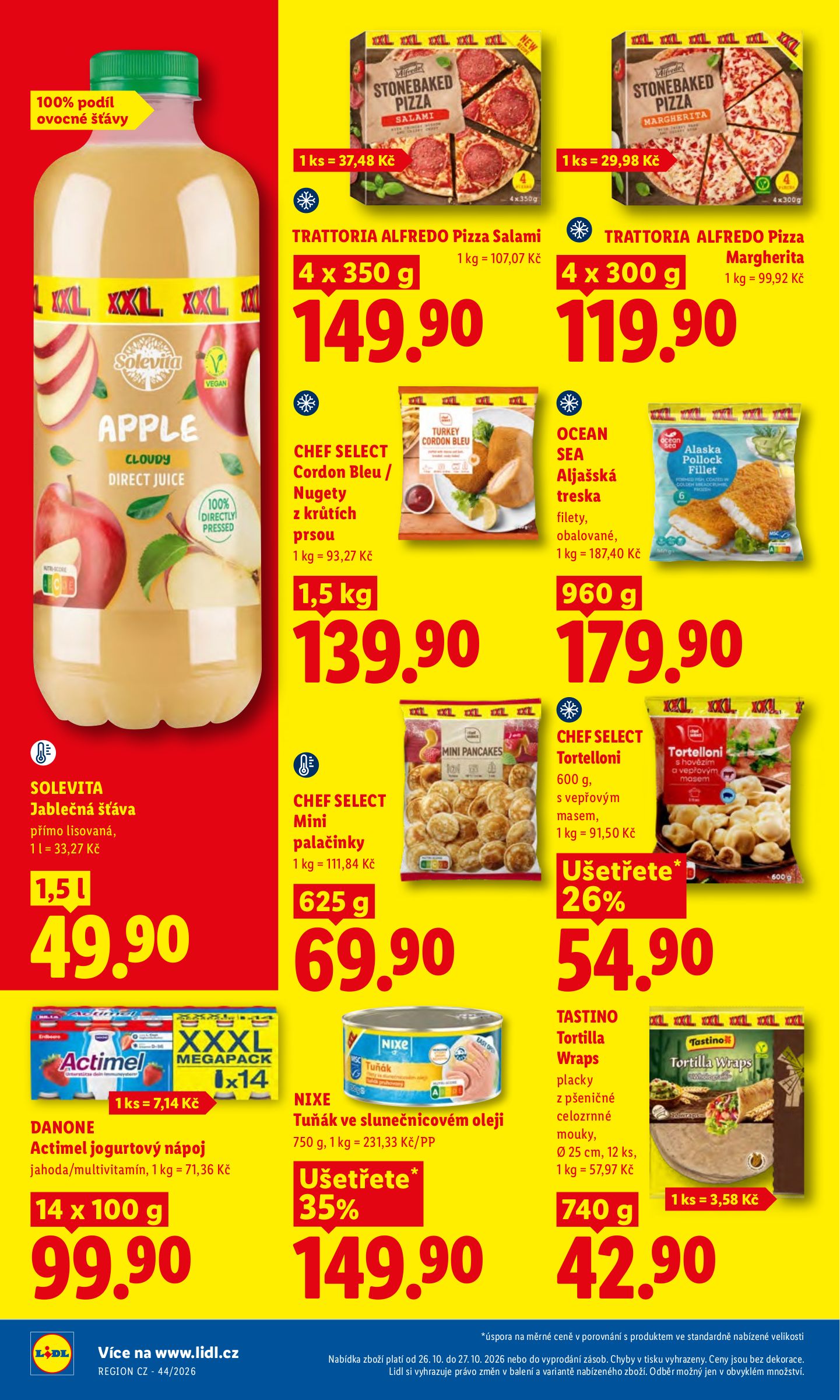lidl - Lidl leták na příští týden od pondělí 26.10.2026 do úterý 27.10.2026 - page: 26