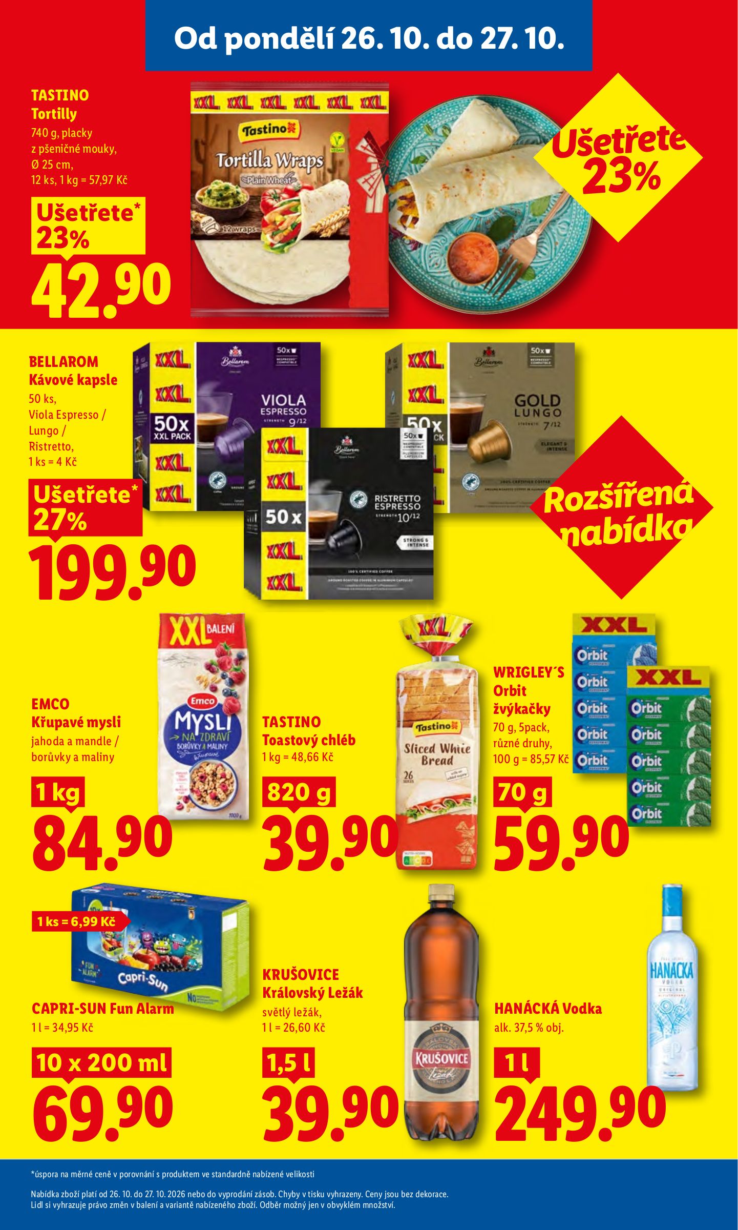 lidl - Lidl leták na příští týden od pondělí 26.10.2026 do úterý 27.10.2026 - page: 29
