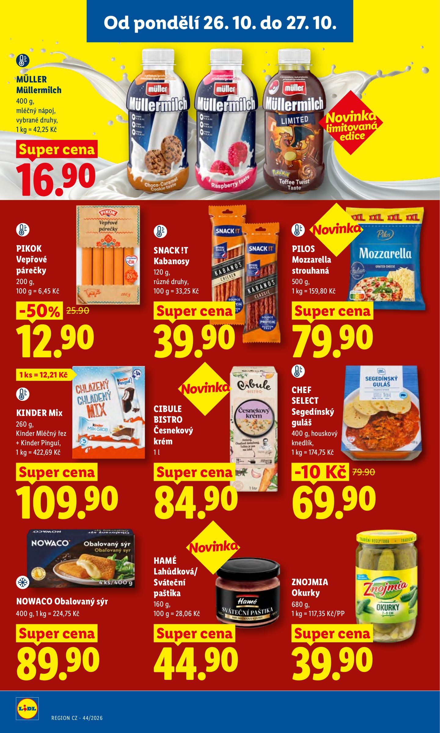 lidl - Lidl leták na příští týden od pondělí 26.10.2026 do úterý 27.10.2026 - page: 32