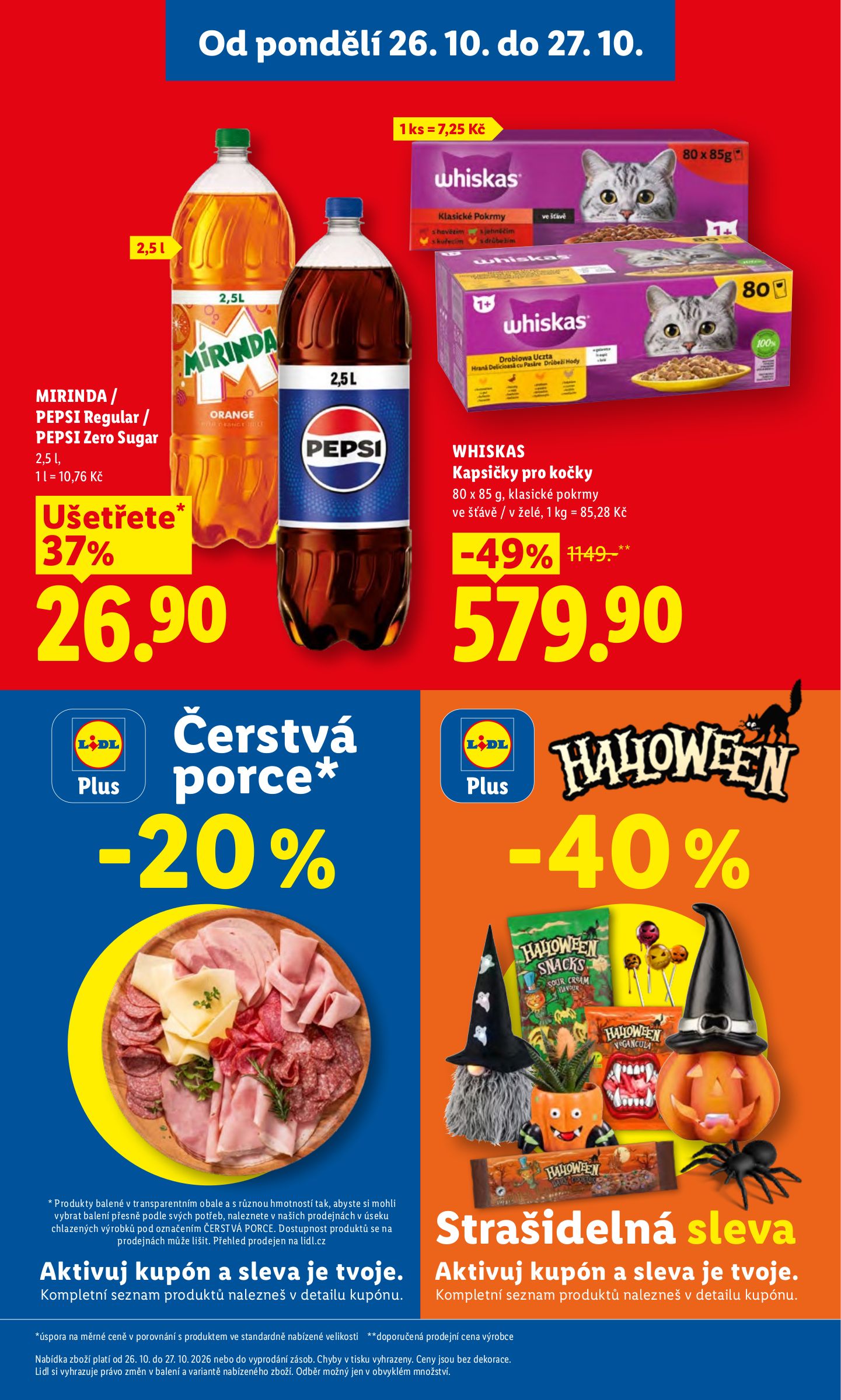 lidl - Lidl leták na příští týden od pondělí 26.10.2026 do úterý 27.10.2026 - page: 3
