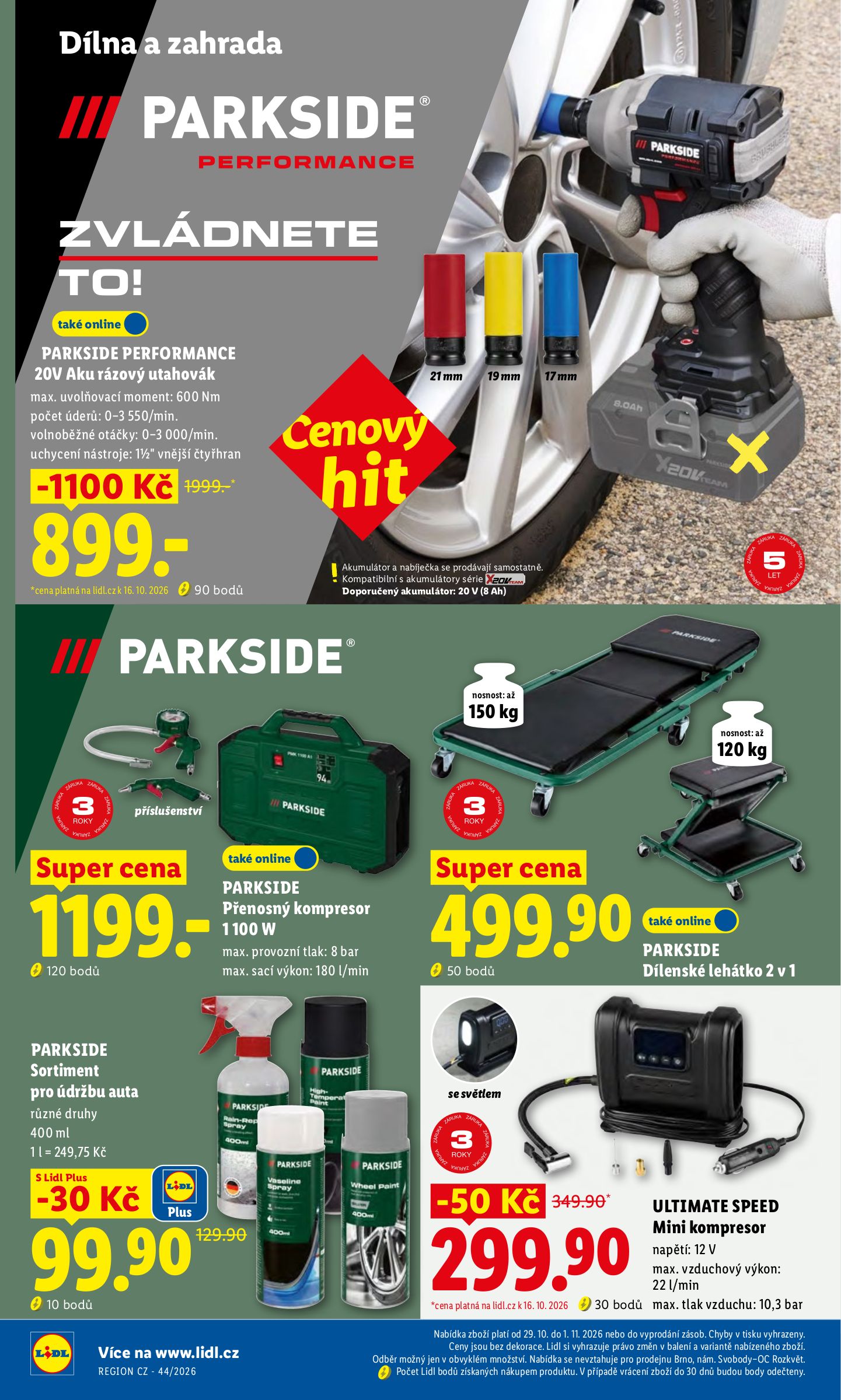 lidl - Lidl - Spotřební zboží leták na příští týden od pondělí 26.10.2026 do neděle 01.11.2026 - page: 24