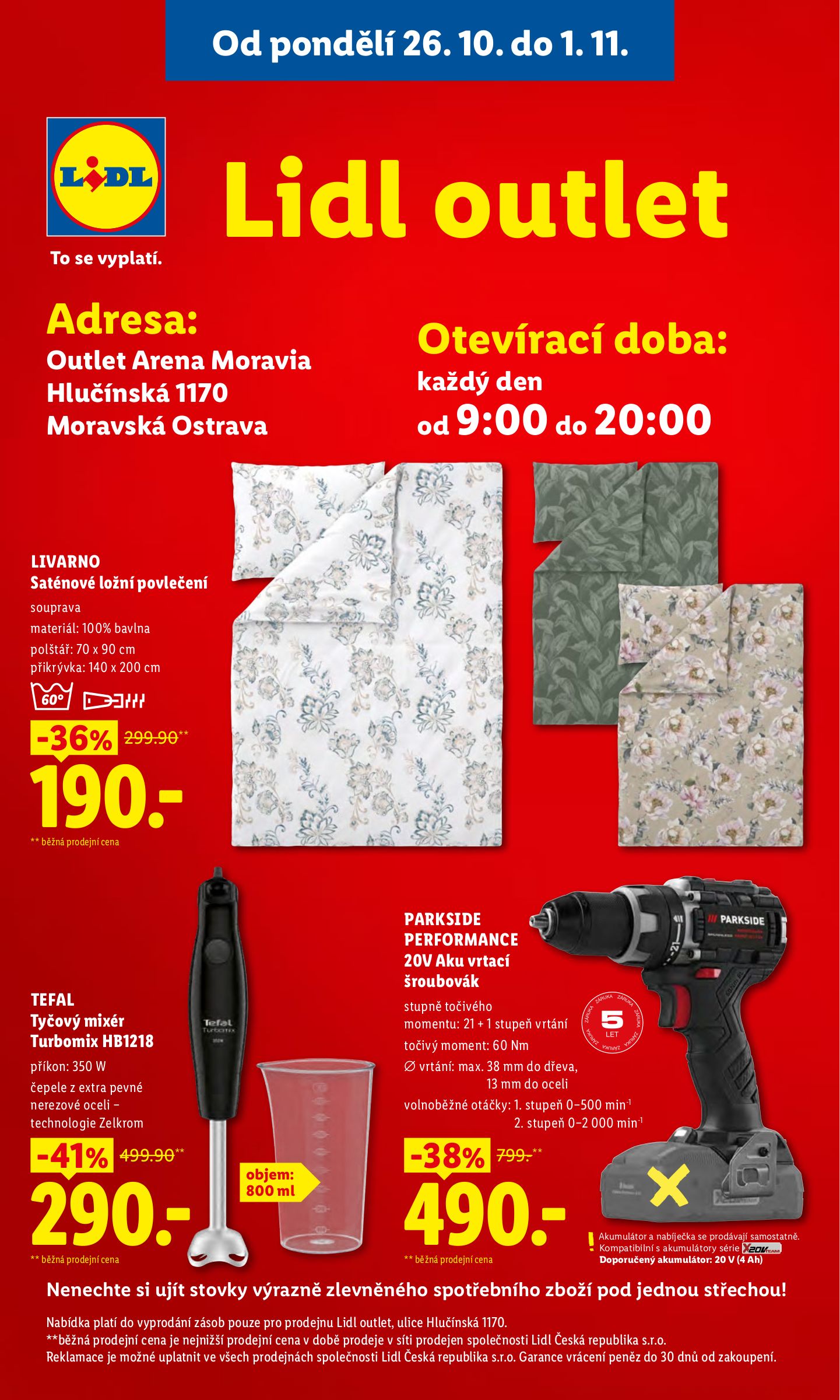 lidl - Lidl - Spotřební zboží leták na příští týden od pondělí 26.10.2026 do neděle 01.11.2026 - page: 6