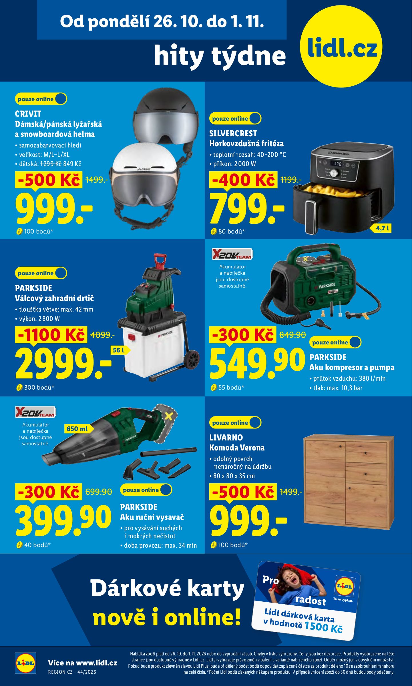 lidl - Lidl - Spotřební zboží leták na příští týden od pondělí 26.10.2026 do neděle 01.11.2026 - page: 3