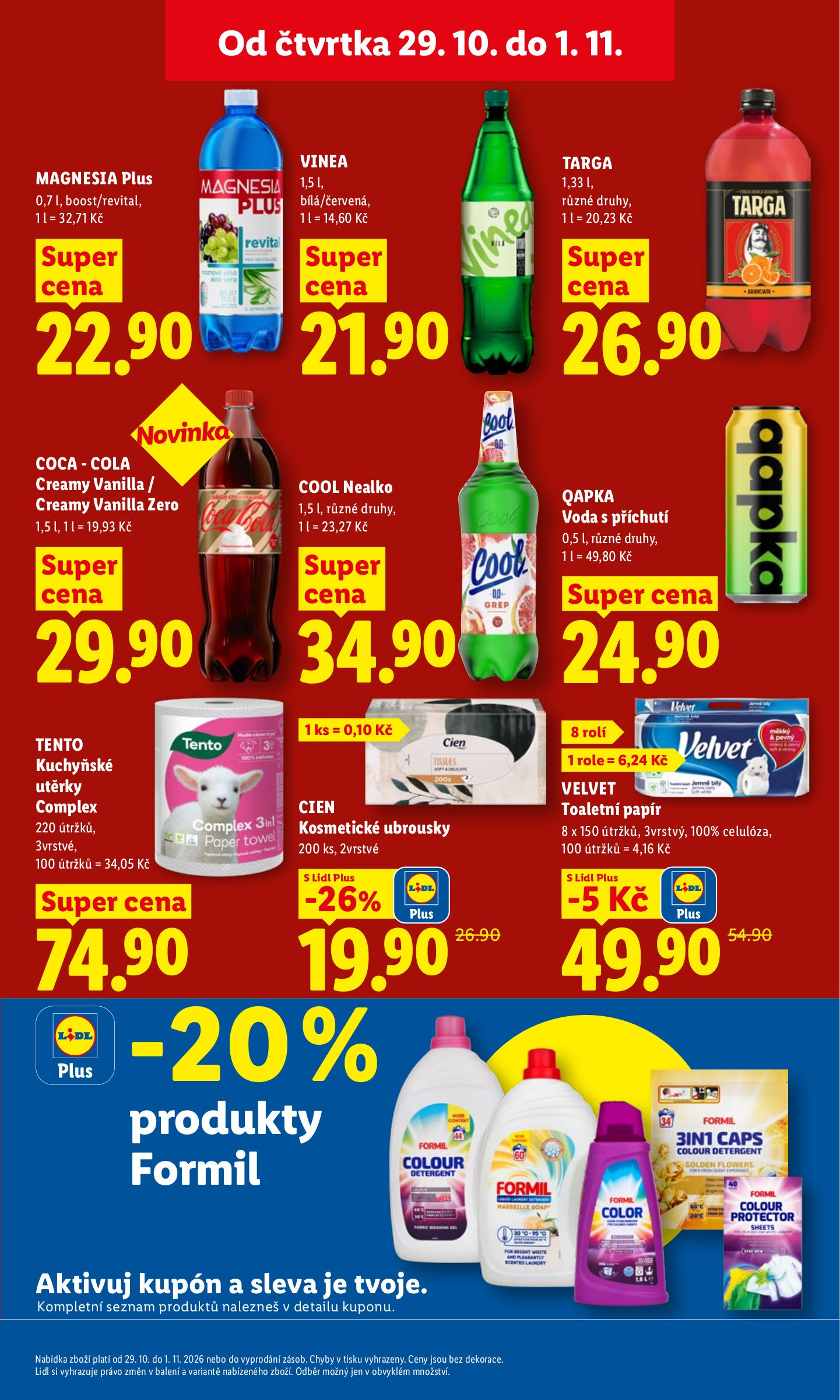 lidl - Lidl leták na příští týden od čtvrtka 29.10.2026 do neděle 01.11.2026 - page: 35