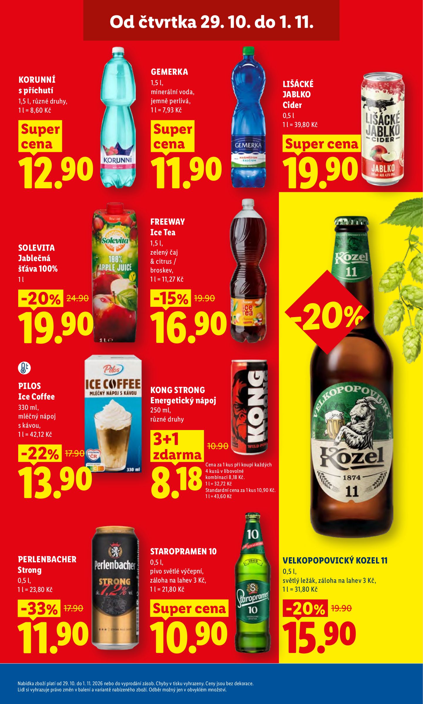 lidl - Lidl leták na příští týden od čtvrtka 29.10.2026 do neděle 01.11.2026 - page: 31