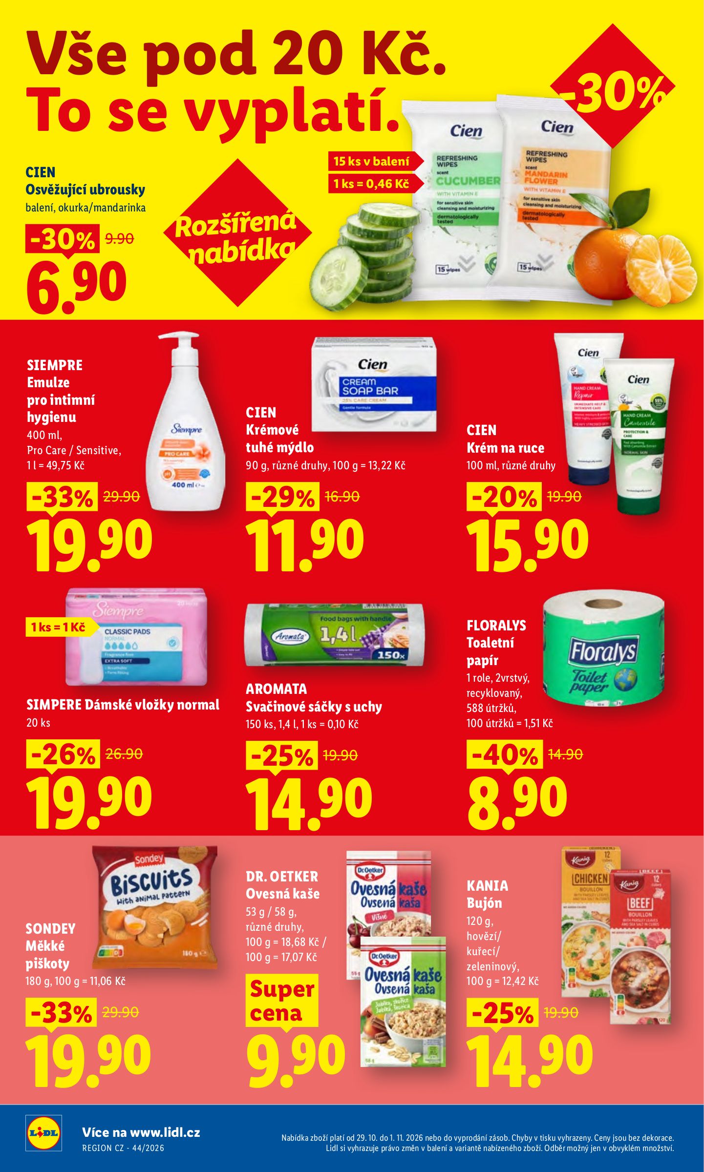 lidl - Lidl leták na příští týden od čtvrtka 29.10.2026 do neděle 01.11.2026 - page: 32