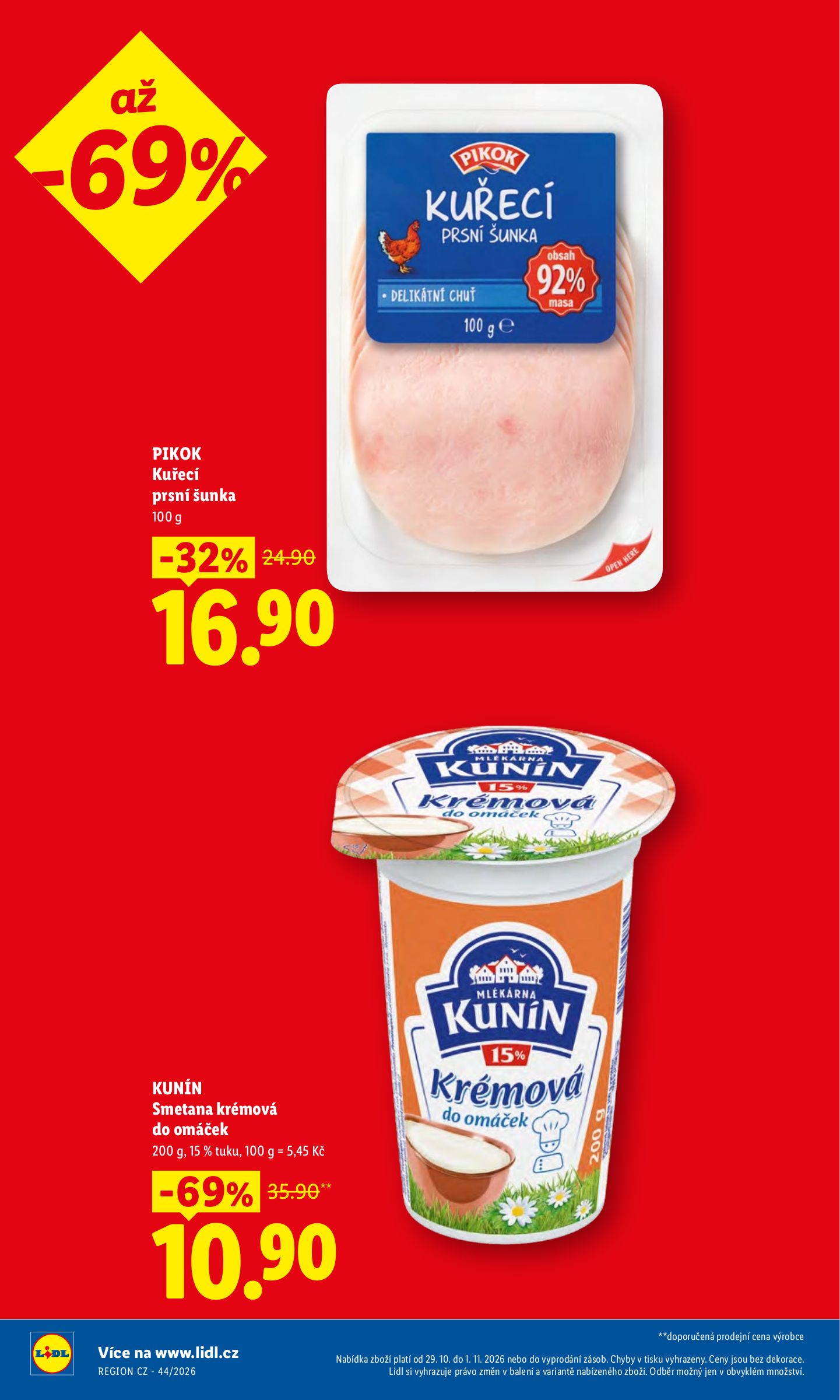 lidl - Lidl leták na příští týden od čtvrtka 29.10.2026 do neděle 01.11.2026 - page: 6