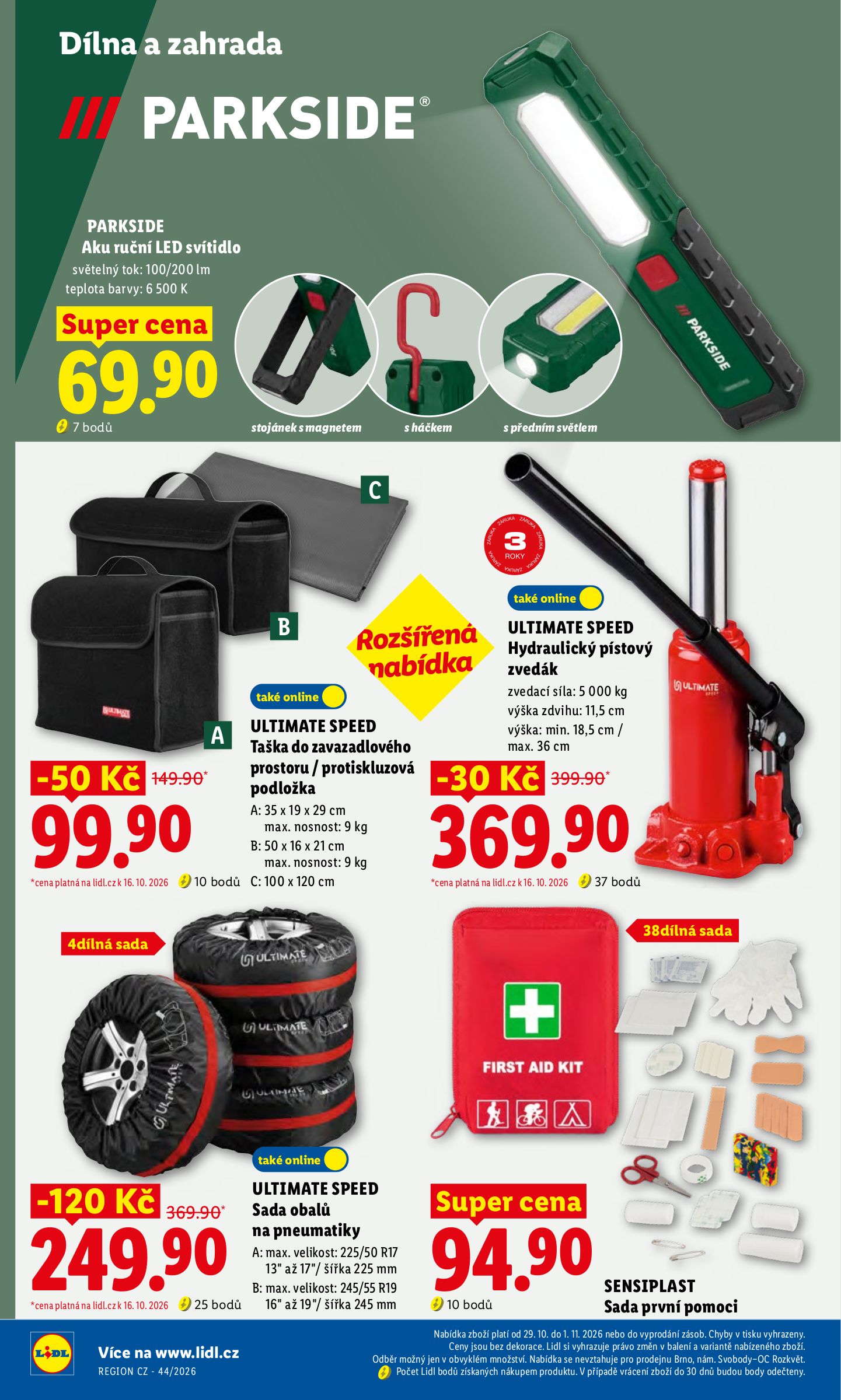 lidl - Lidl leták na příští týden od čtvrtka 29.10.2026 do neděle 01.11.2026 - page: 52