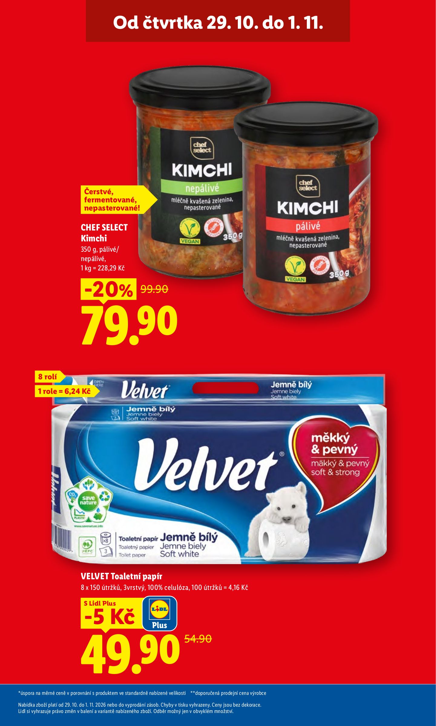 lidl - Lidl leták na příští týden od čtvrtka 29.10.2026 do neděle 01.11.2026 - page: 7