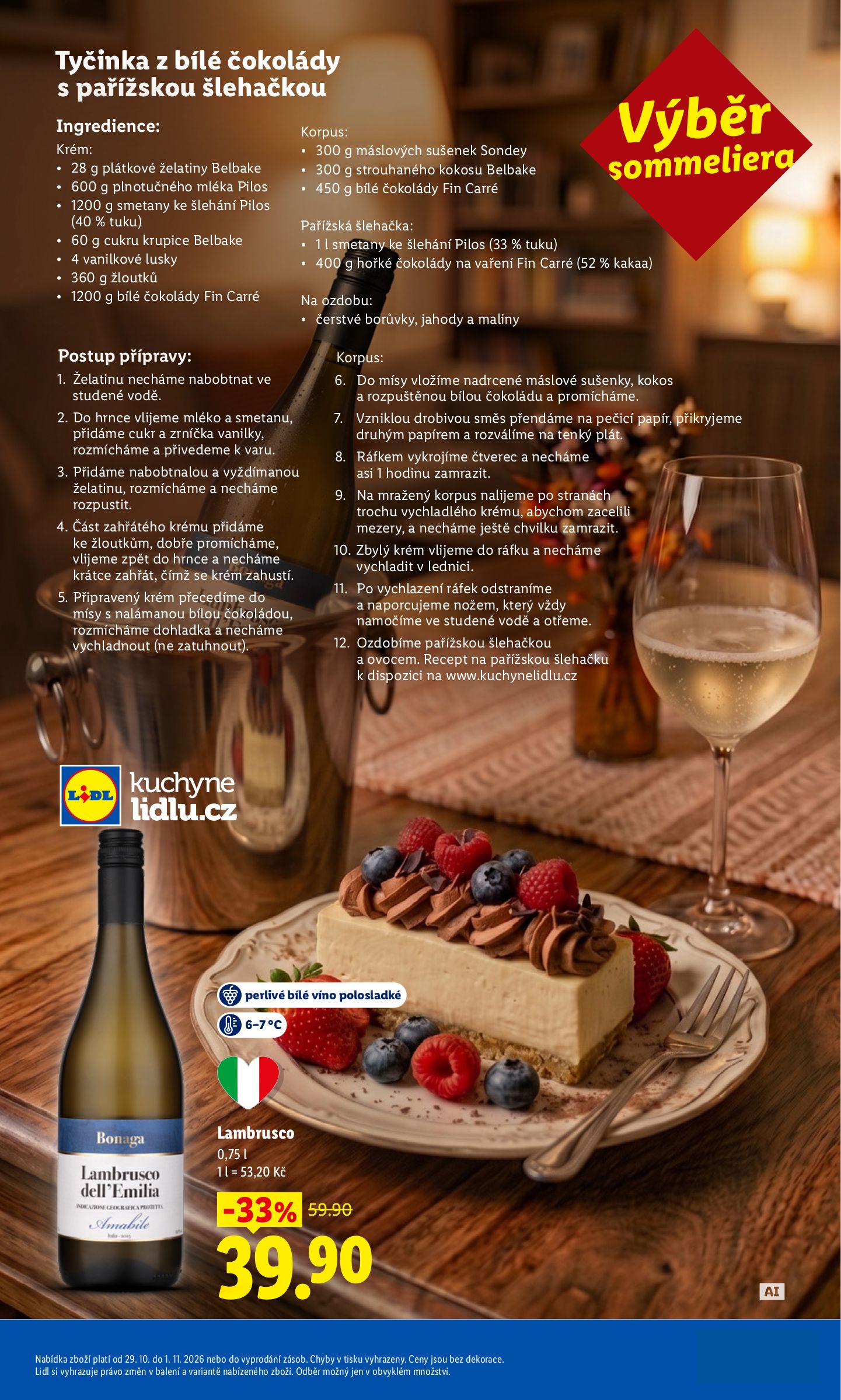 lidl - Lidl leták na příští týden od čtvrtka 29.10.2026 do neděle 01.11.2026 - page: 57