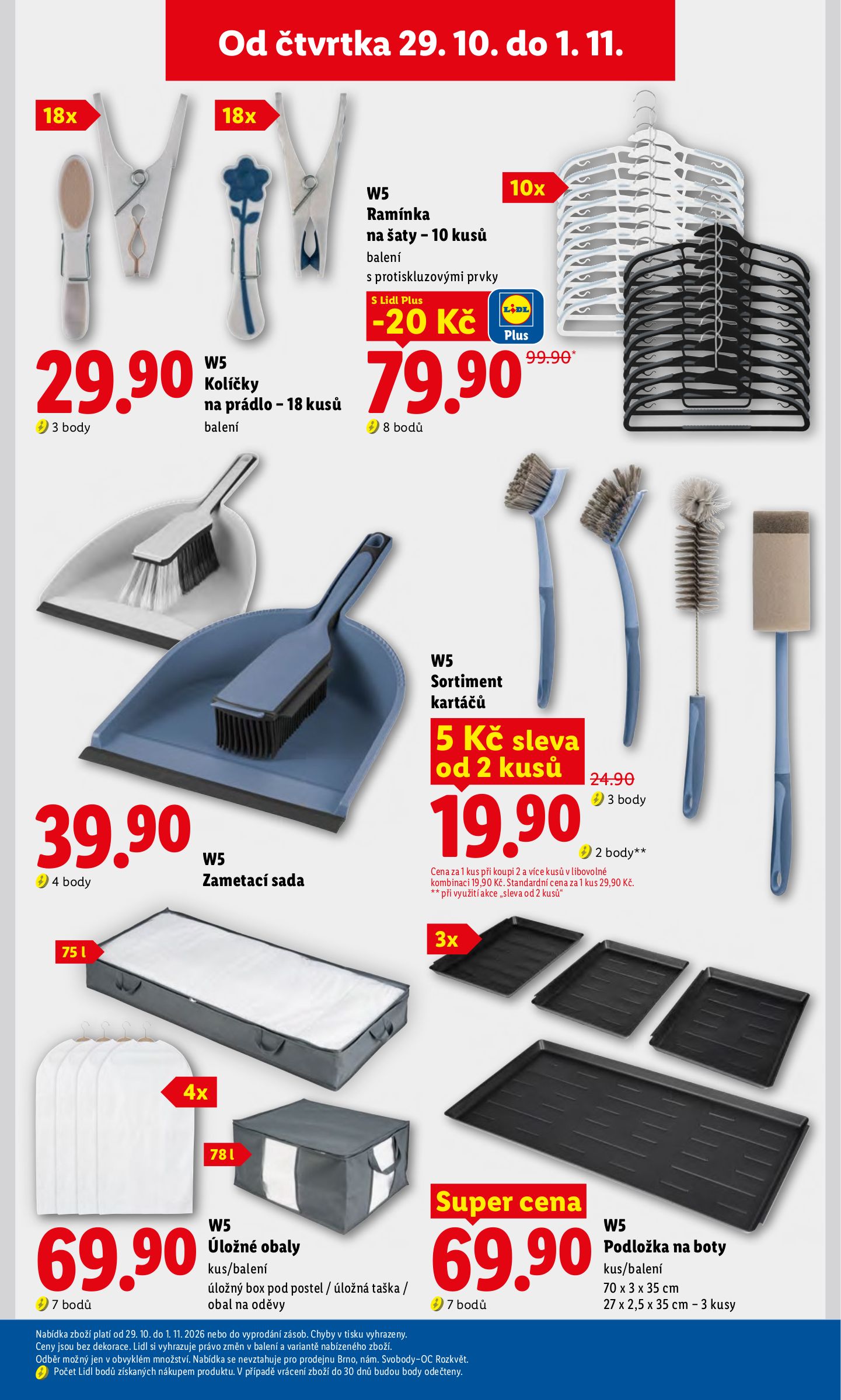 lidl - Lidl leták na příští týden od čtvrtka 29.10.2026 do neděle 01.11.2026 - page: 43