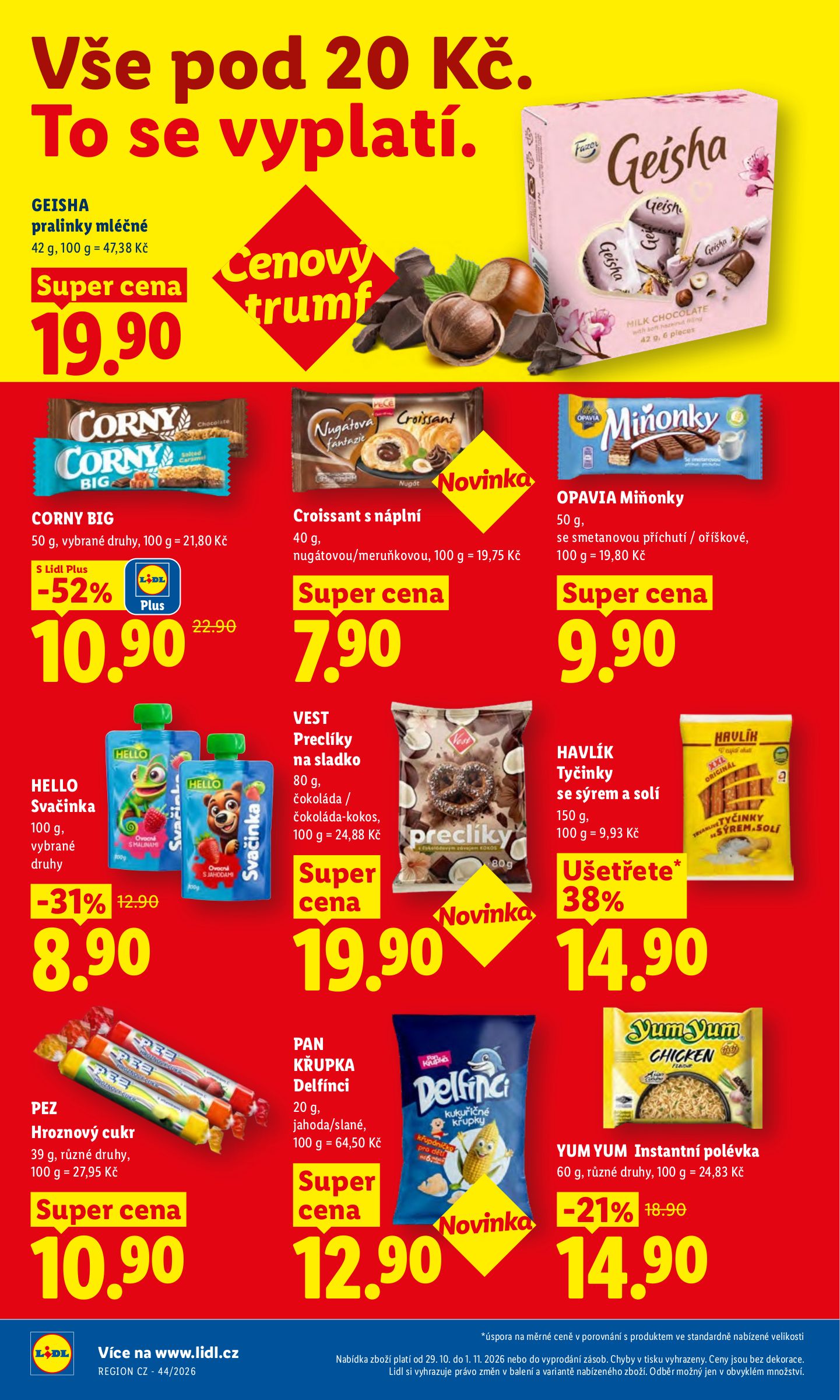 lidl - Lidl leták na příští týden od čtvrtka 29.10.2026 do neděle 01.11.2026 - page: 30
