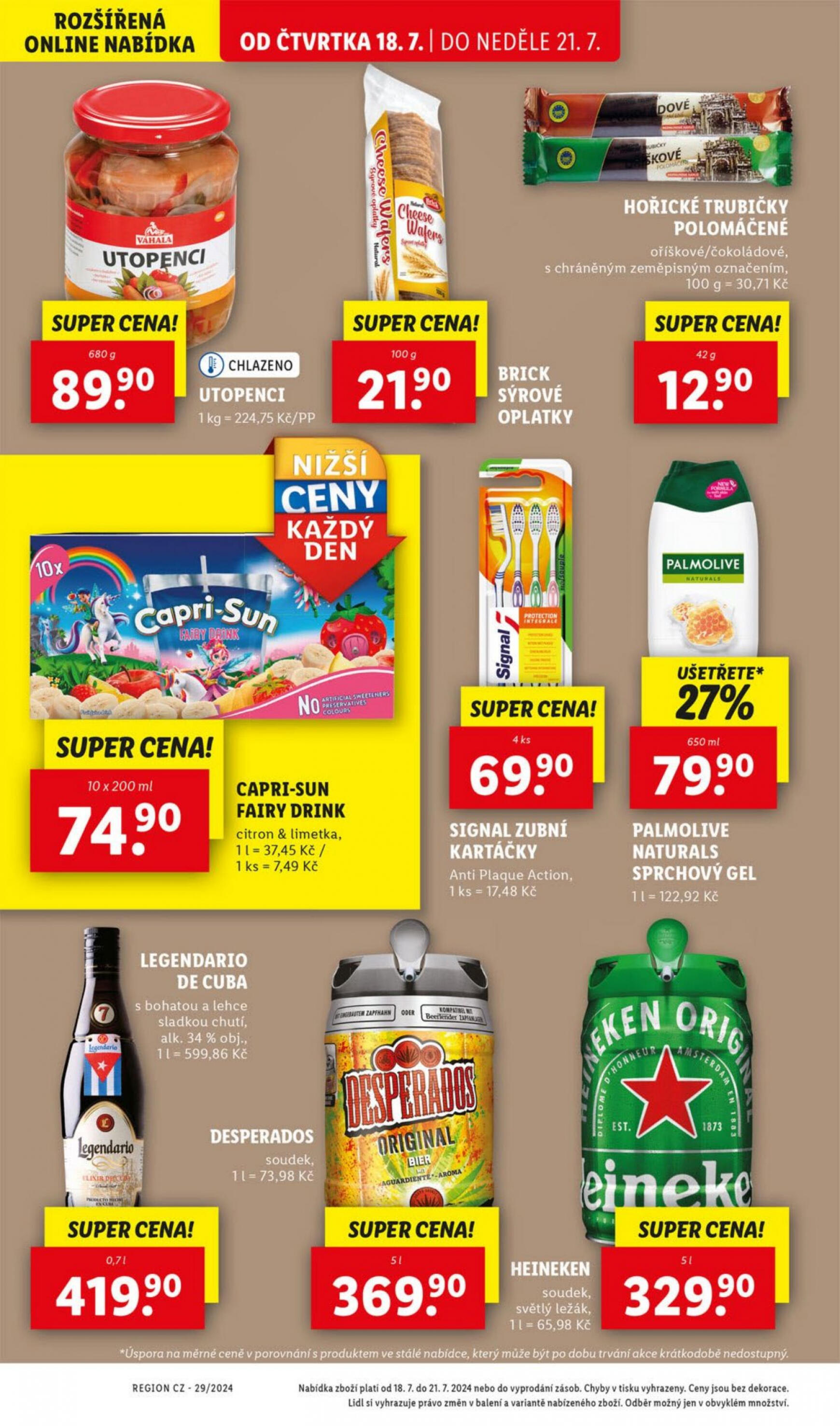 lidl - Leták Lidl aktuální 18.07. - 21.07. - page: 22