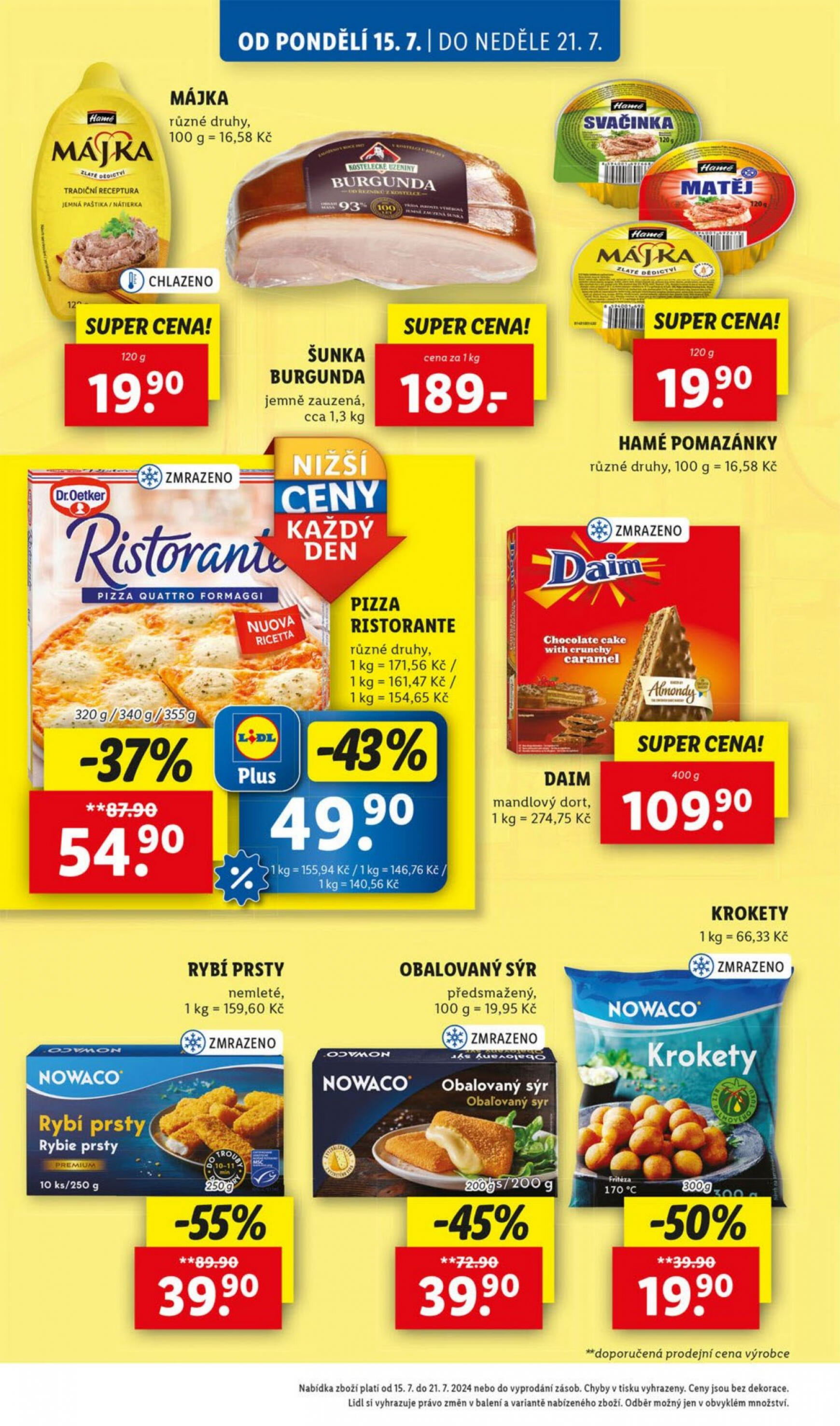 lidl - Leták Lidl aktuální 15.07. - 21.07. - page: 20