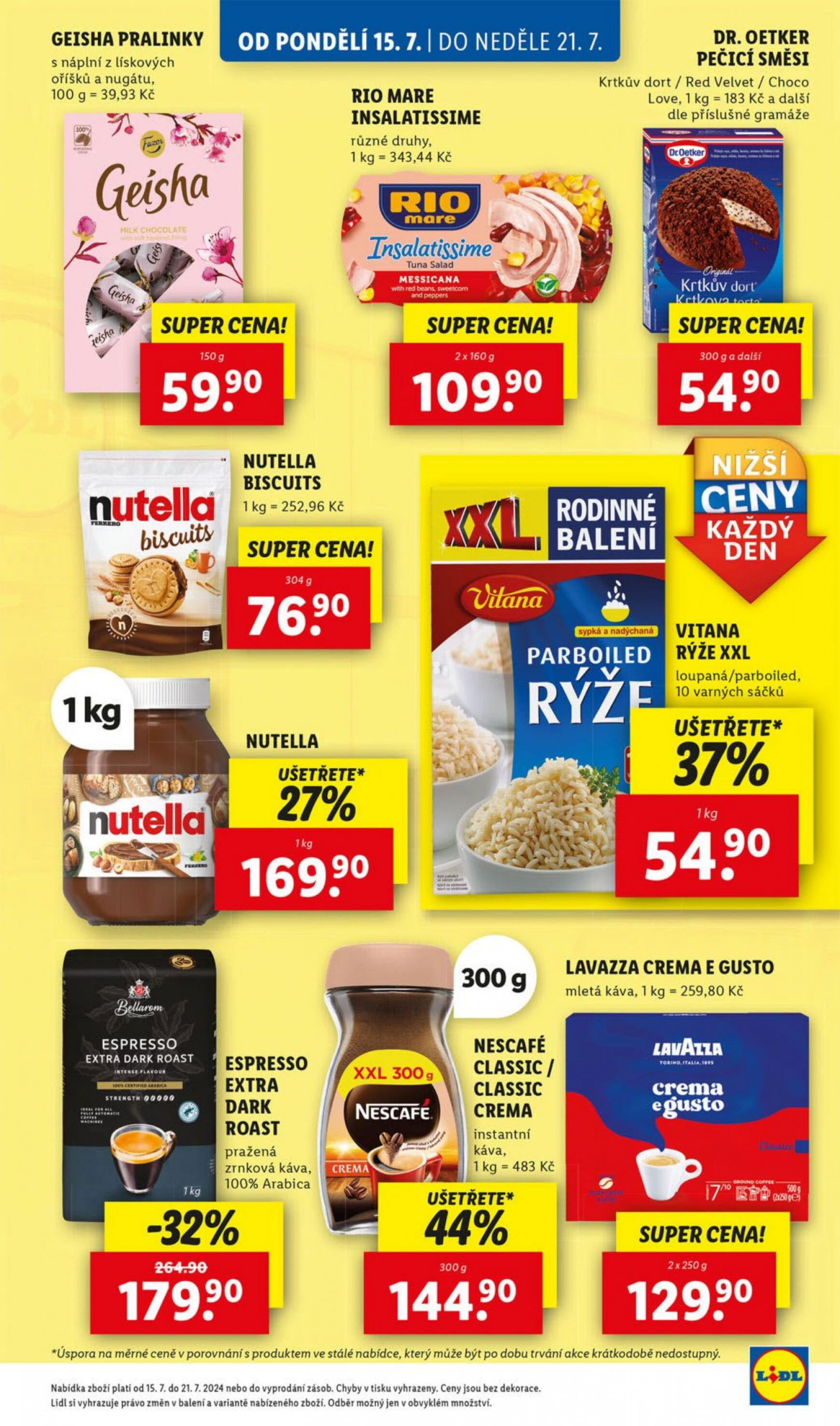 lidl - Leták Lidl aktuální 15.07. - 21.07. - page: 21