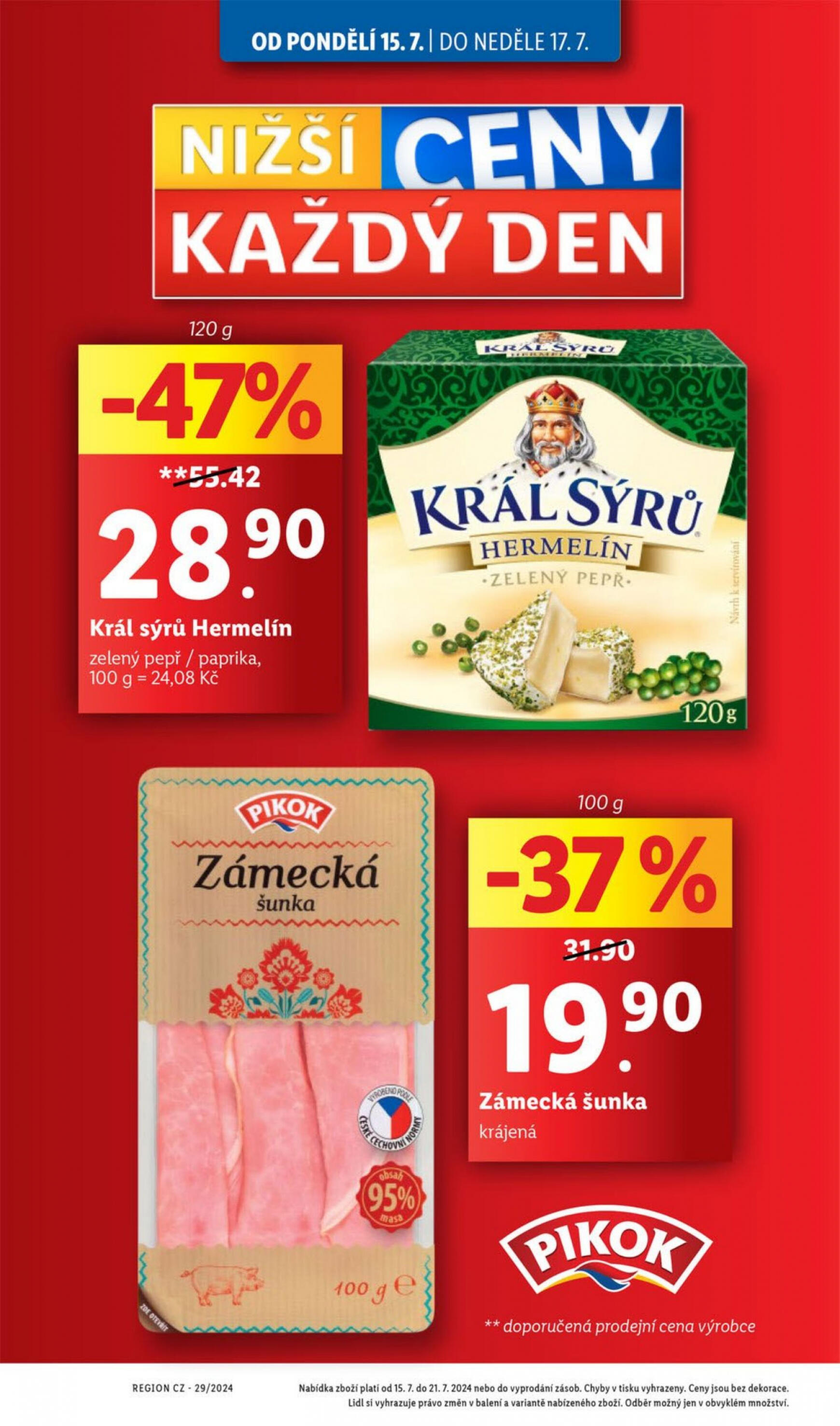 lidl - Leták Lidl aktuální 15.07. - 21.07. - page: 4