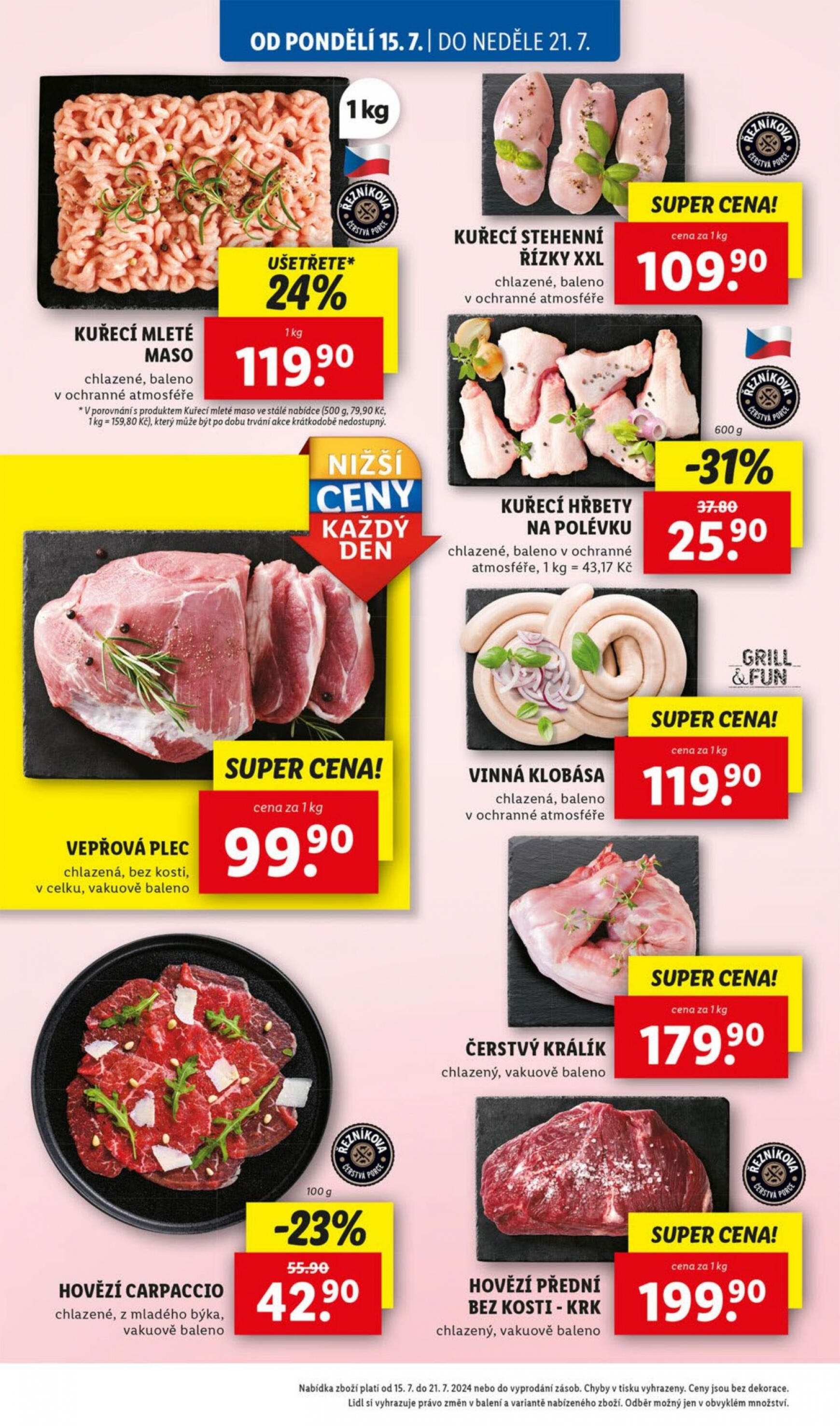 lidl - Leták Lidl aktuální 15.07. - 21.07. - page: 14