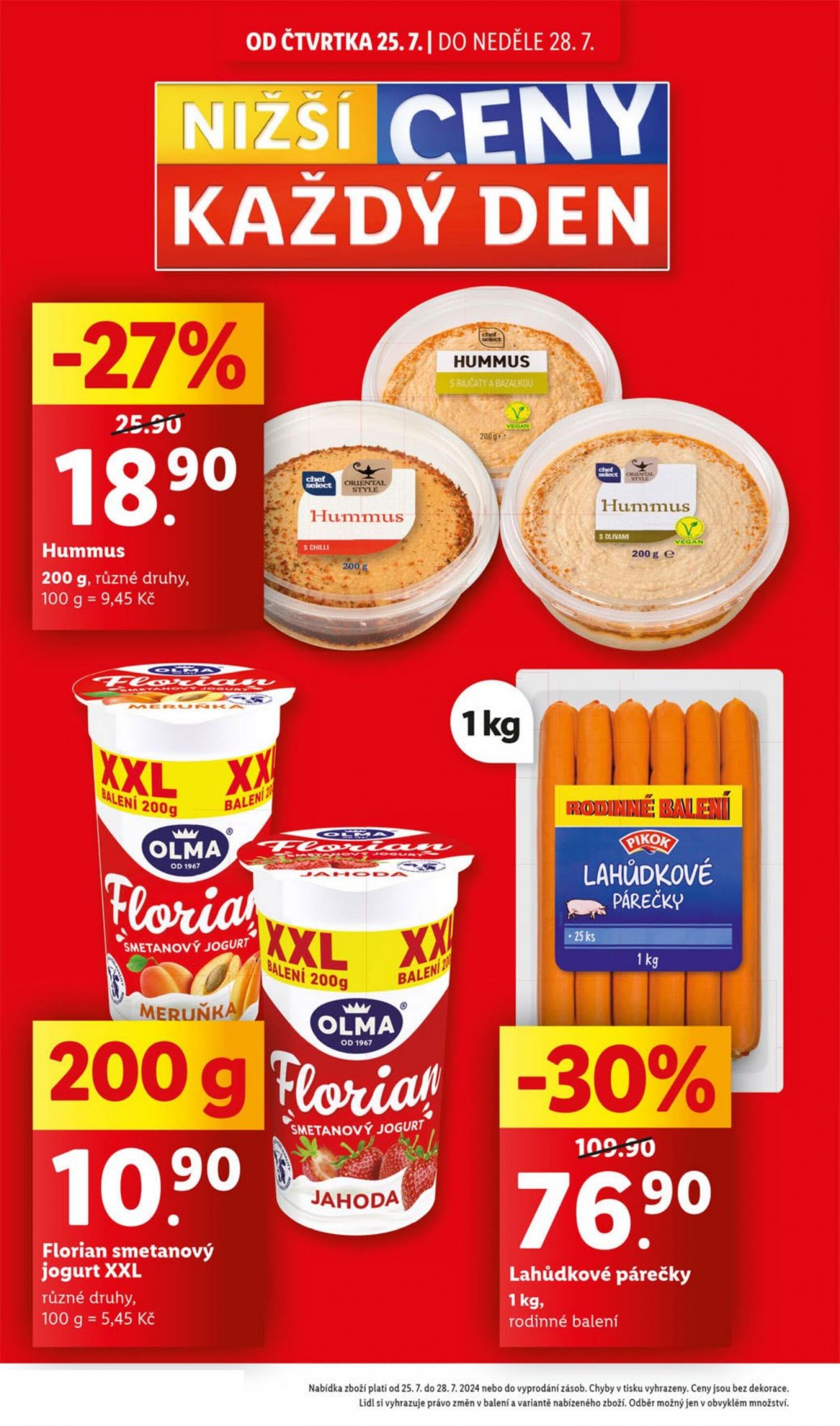 lidl - Leták Lidl aktuální 25.07. - 28.07. - page: 2