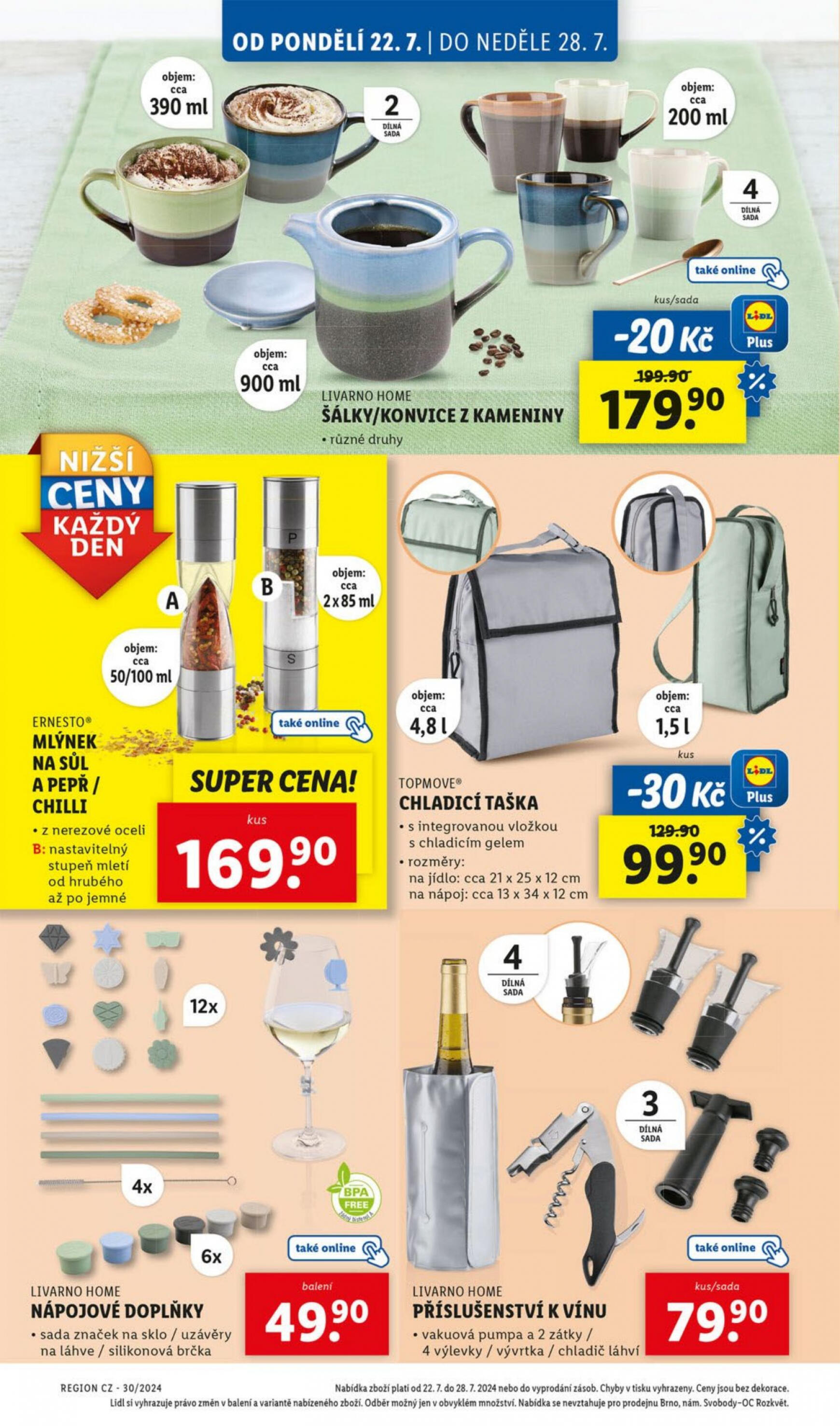 lidl - Leták Lidl - Spotřební zboží aktuální 22.07. - 28.07. - page: 6