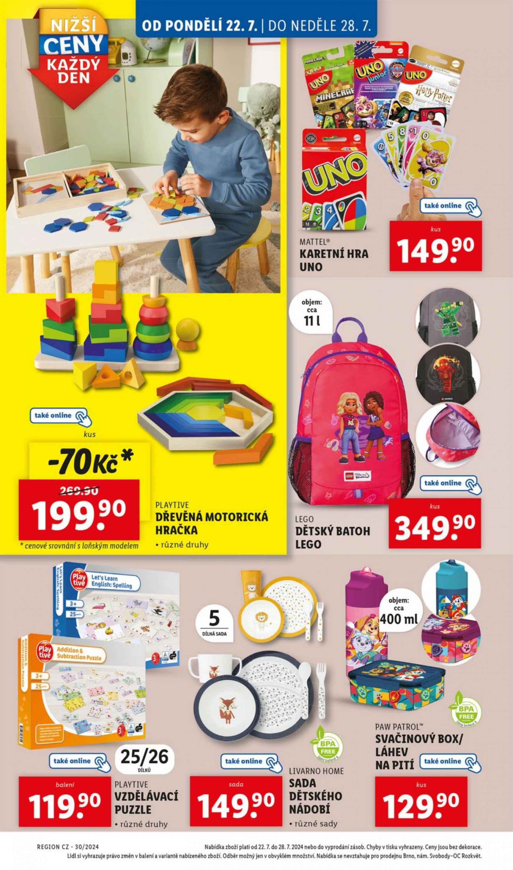 lidl - Leták Lidl - Spotřební zboží aktuální 22.07. - 28.07. - page: 4