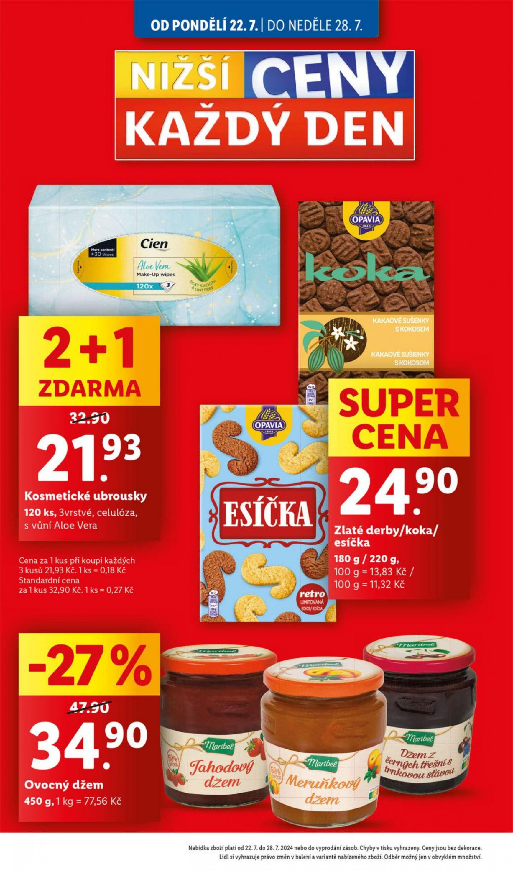 lidl - Leták Lidl aktuální 22.07. - 28.07. - page: 2