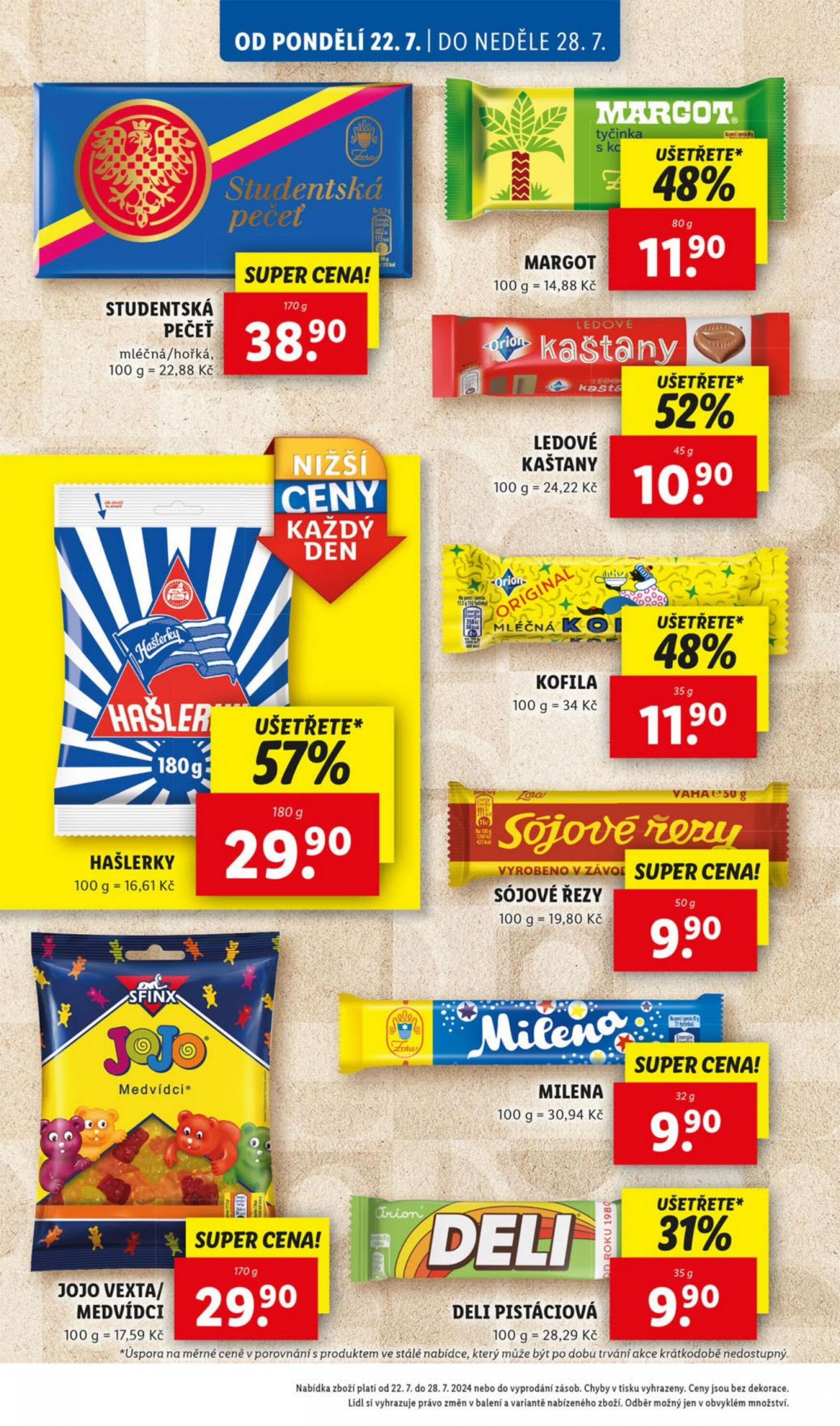 lidl - Leták Lidl aktuální 22.07. - 28.07. - page: 24