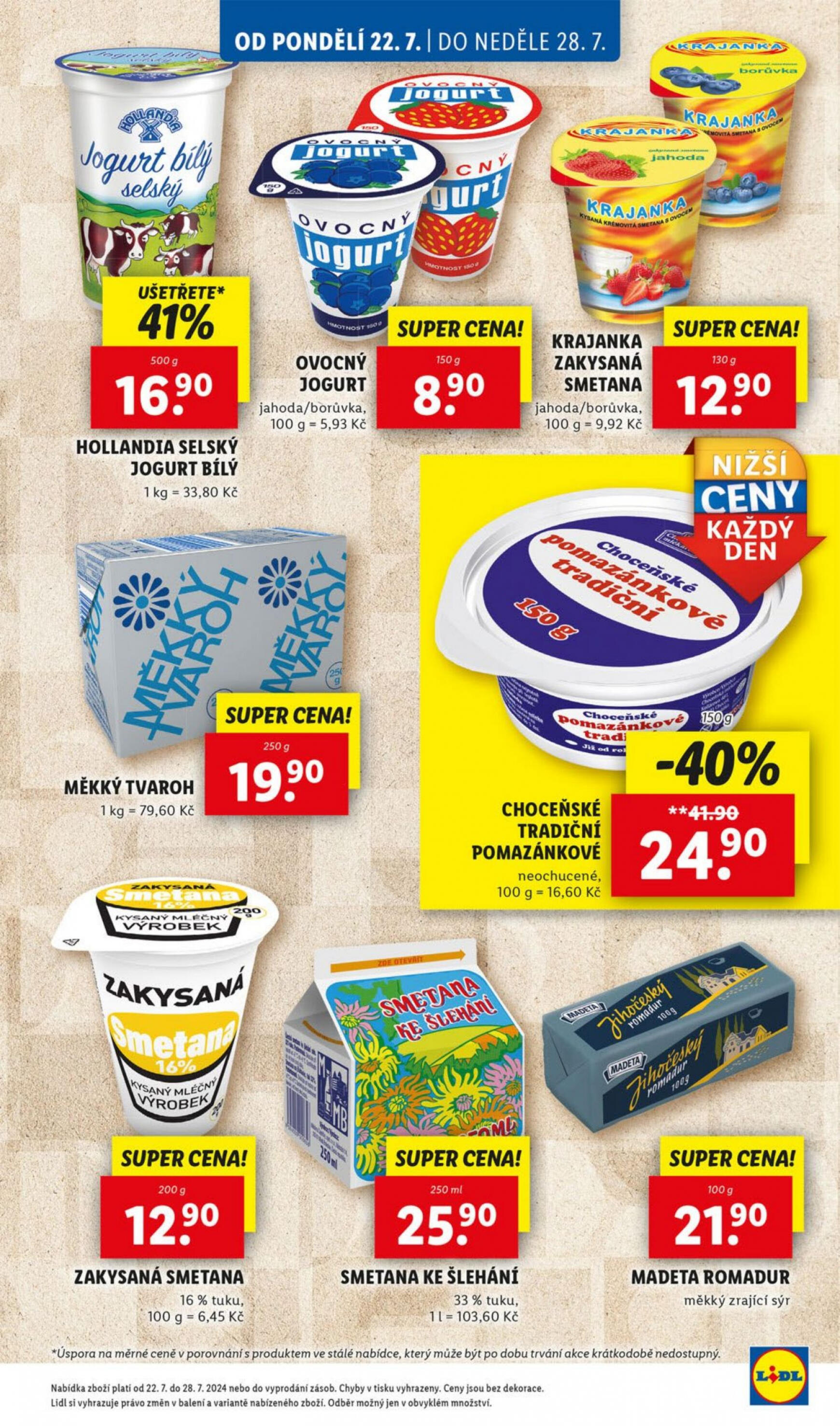 lidl - Leták Lidl aktuální 22.07. - 28.07. - page: 19