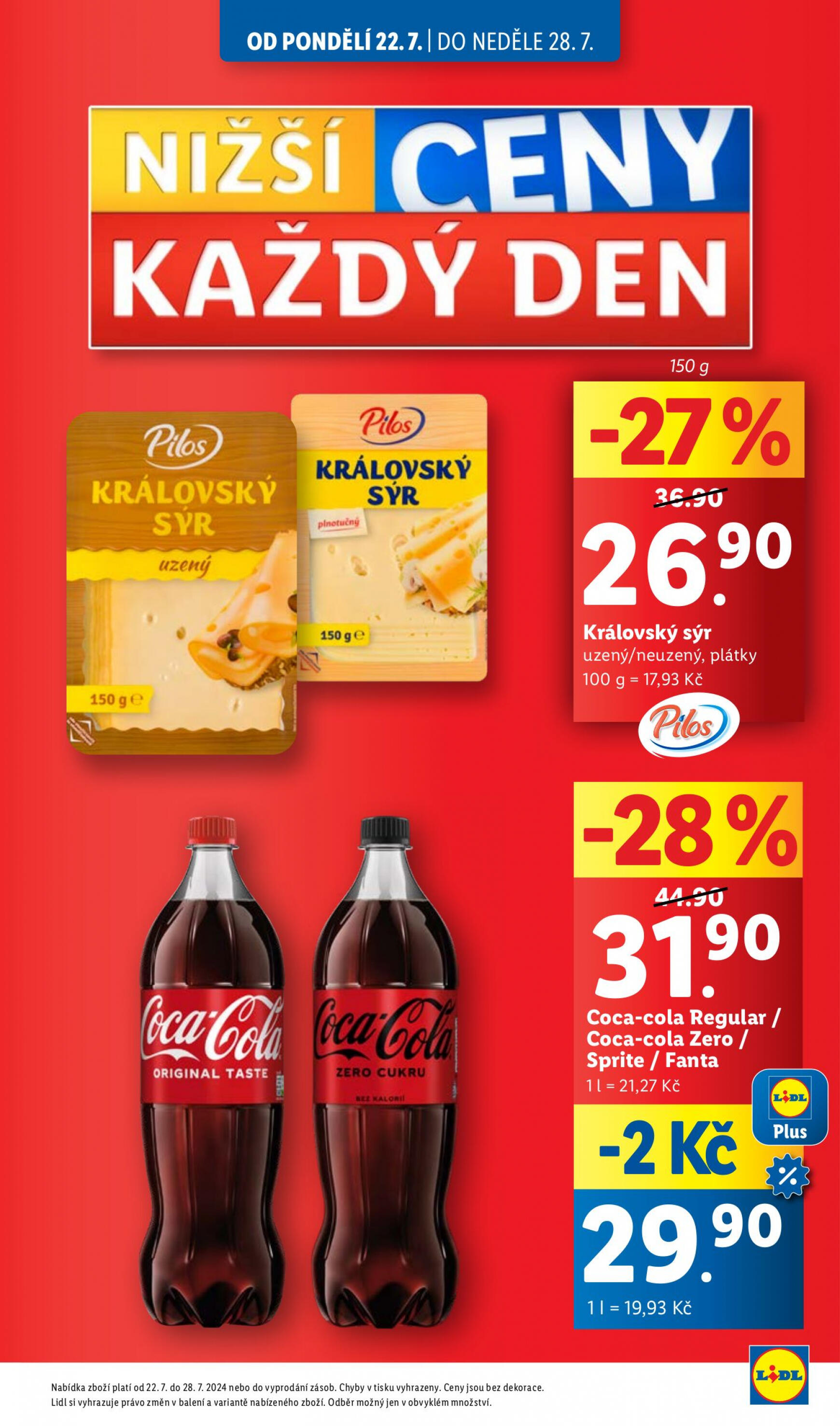 lidl - Leták Lidl aktuální 22.07. - 28.07. - page: 7