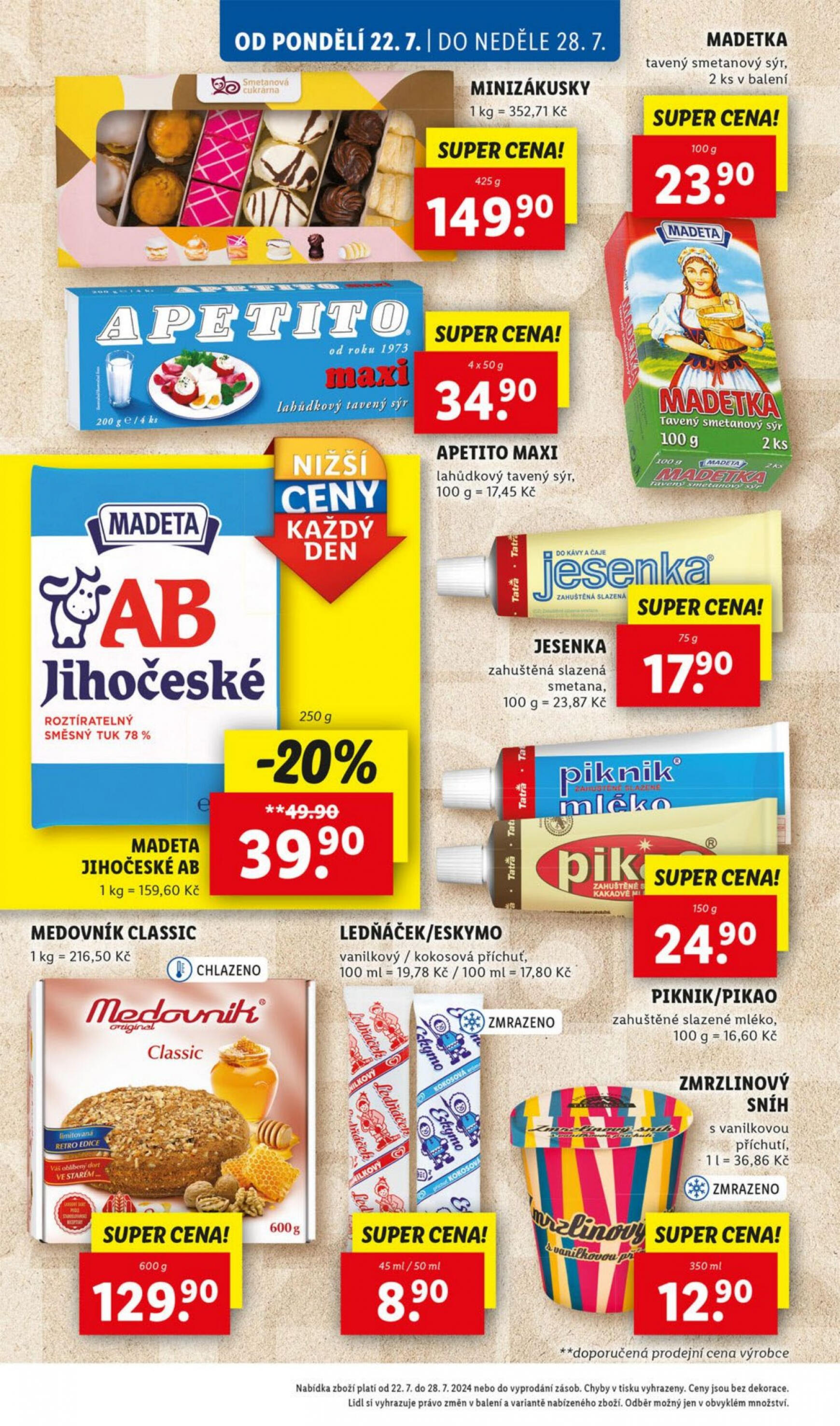 lidl - Leták Lidl aktuální 22.07. - 28.07. - page: 20