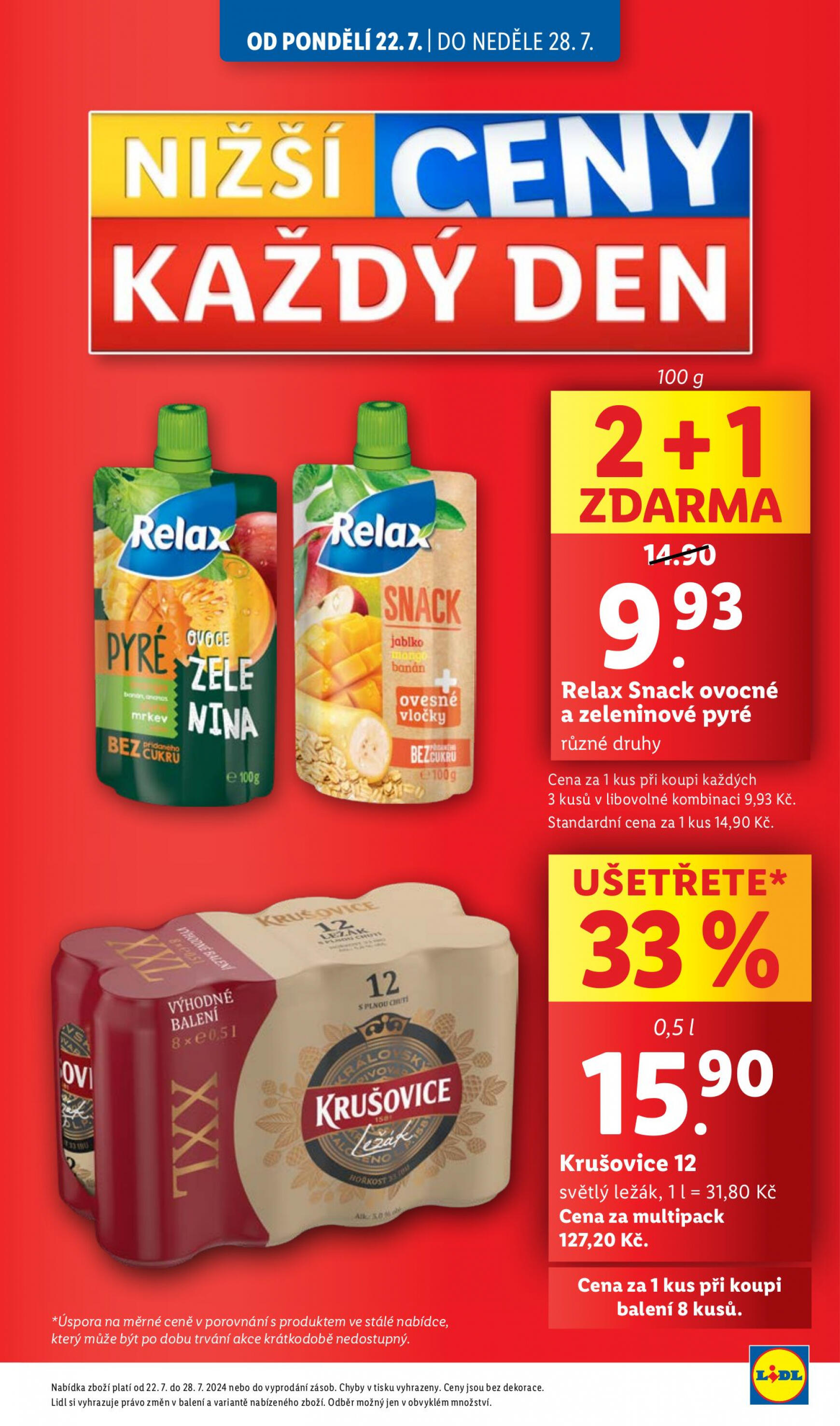 lidl - Leták Lidl aktuální 22.07. - 28.07. - page: 5