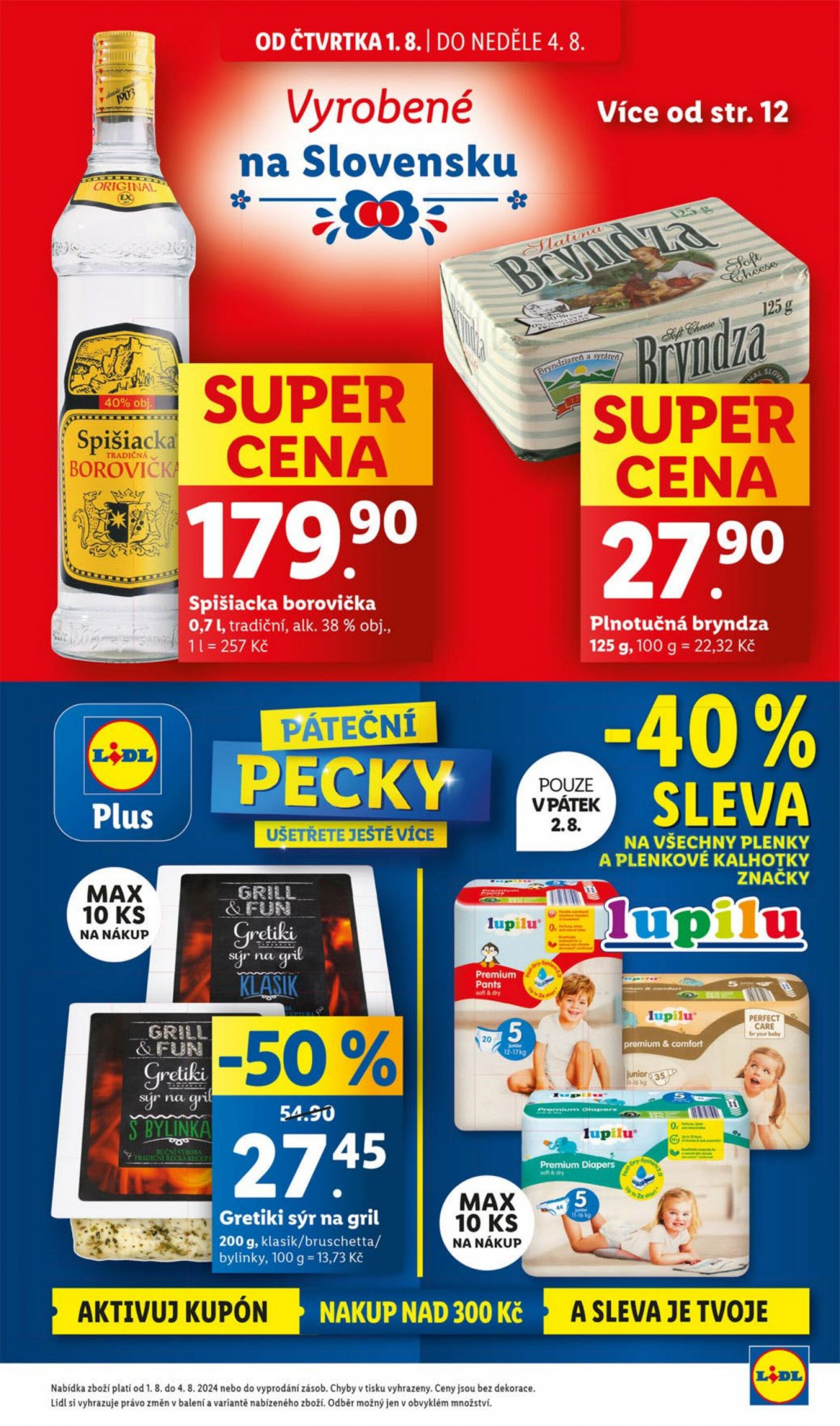 lidl - Leták Lidl od 01.08. do 04.08. - page: 3