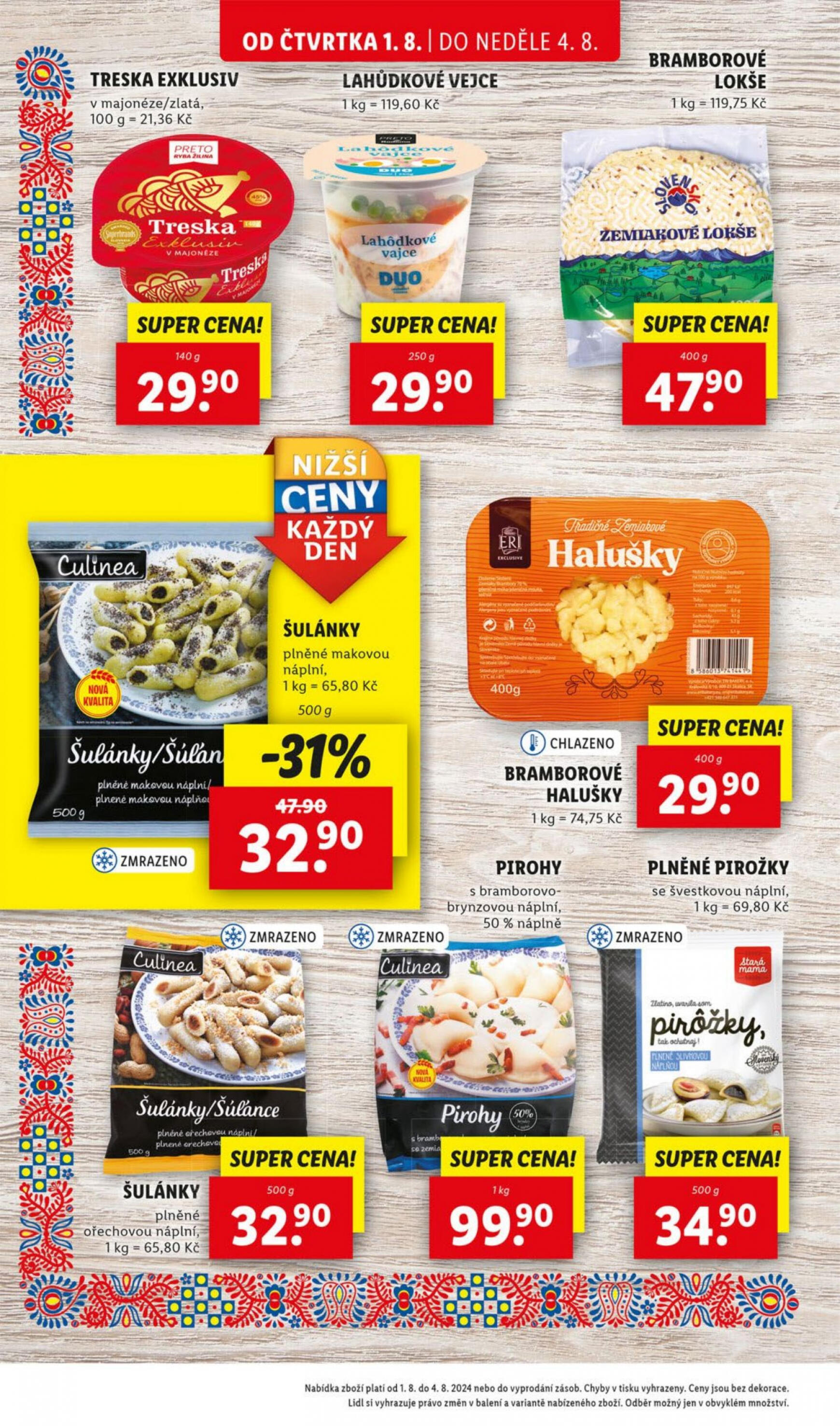 lidl - Leták Lidl od 01.08. do 04.08. - page: 20