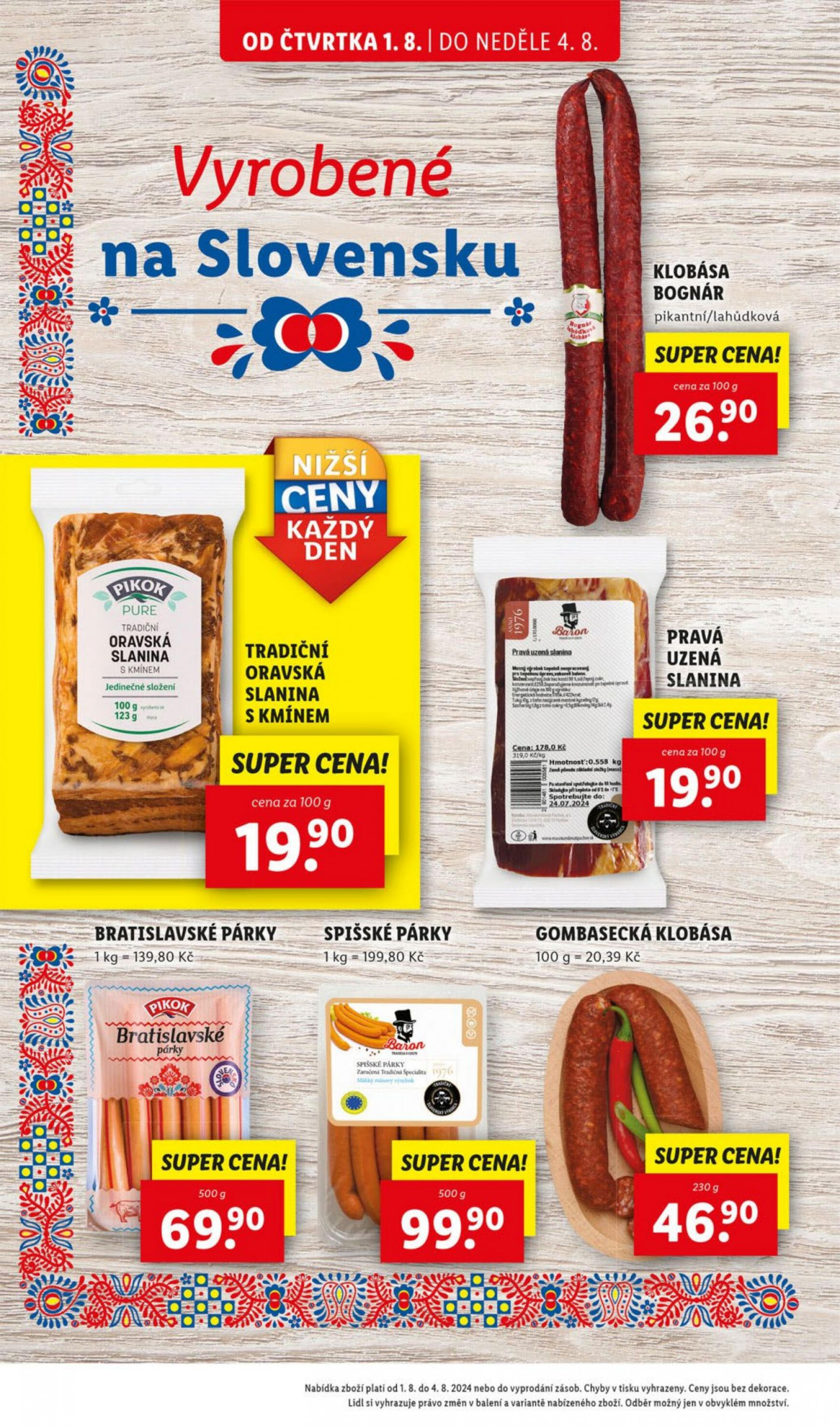 lidl - Leták Lidl od 01.08. do 04.08. - page: 18