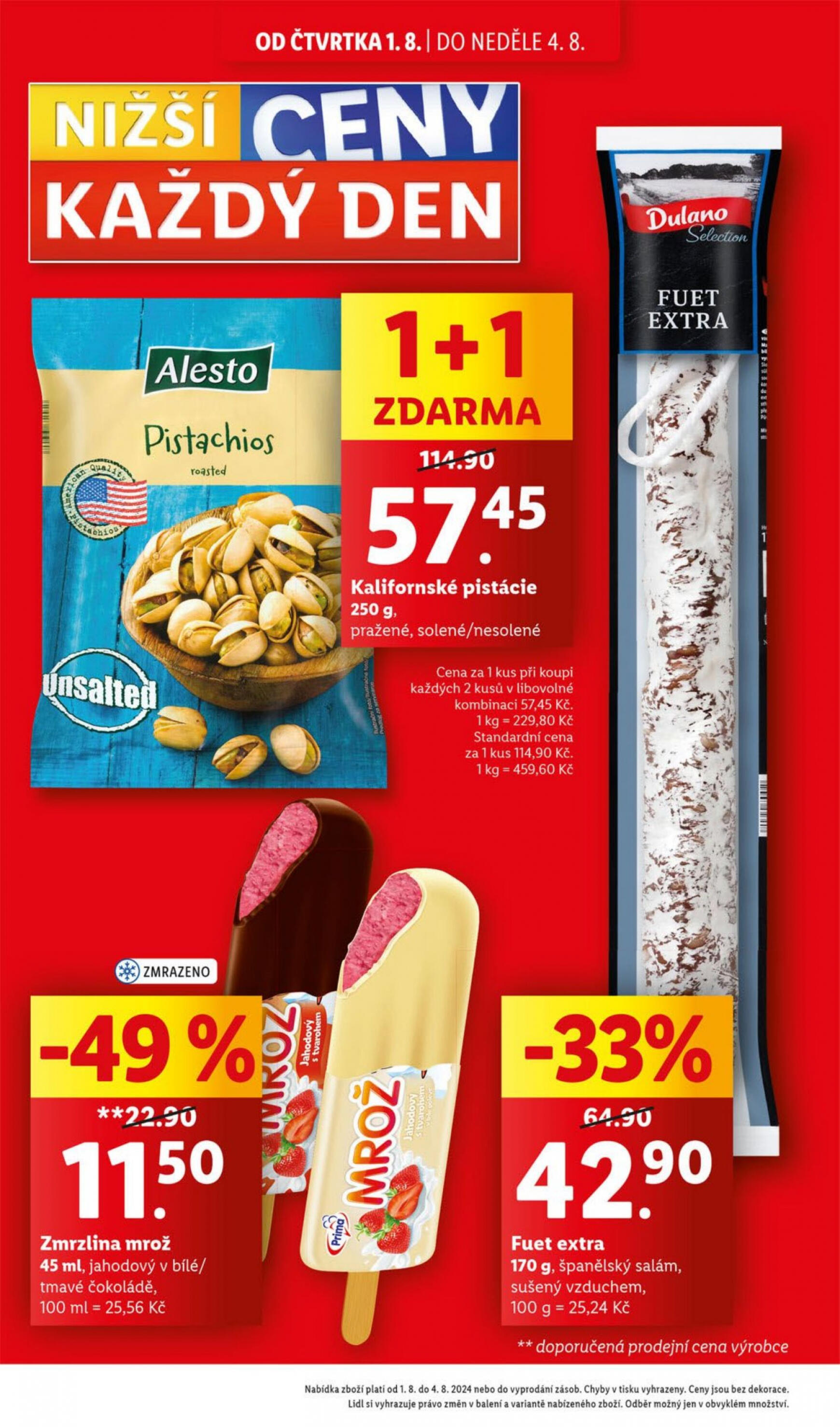 lidl - Leták Lidl od 01.08. do 04.08. - page: 2