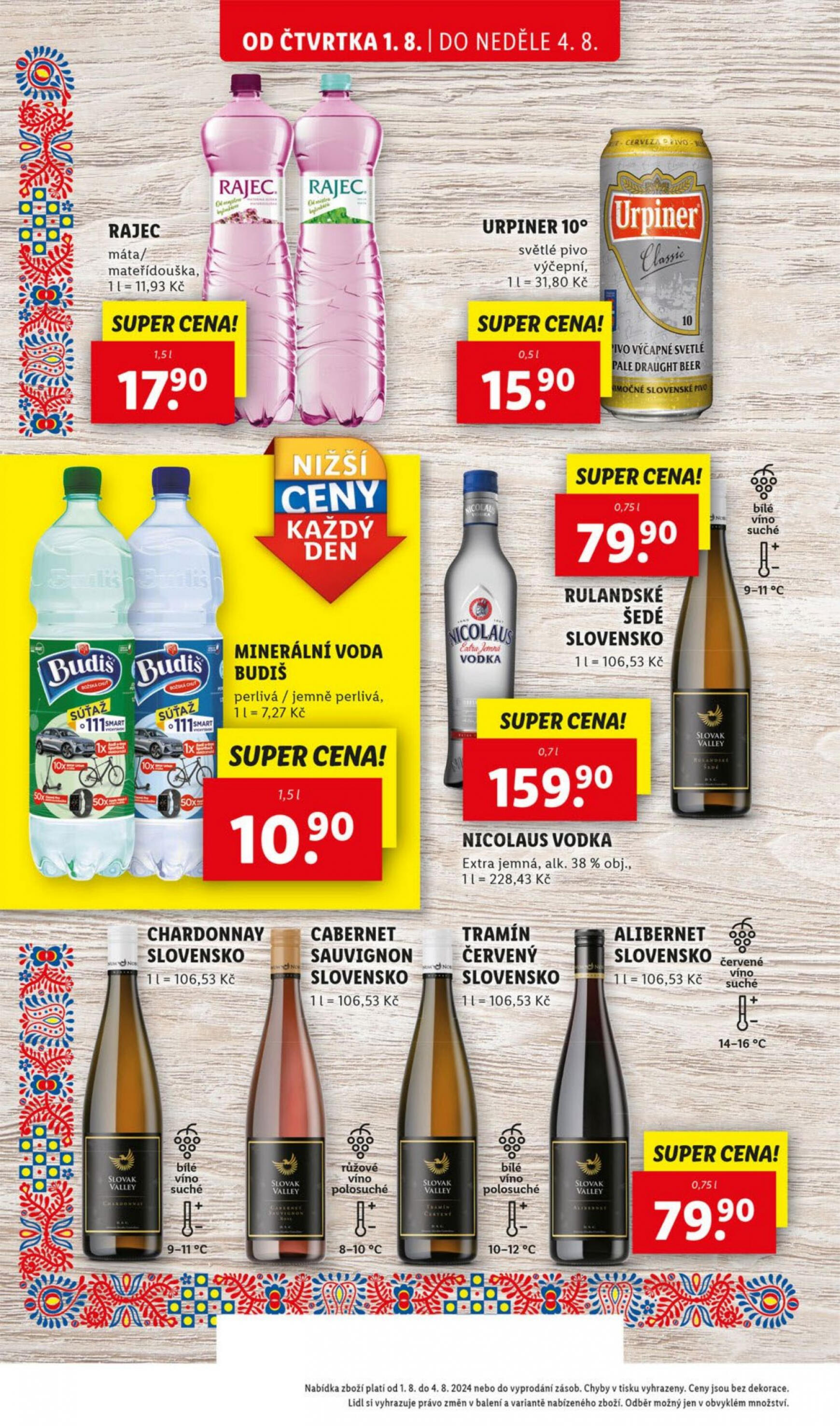 lidl - Leták Lidl od 01.08. do 04.08. - page: 22