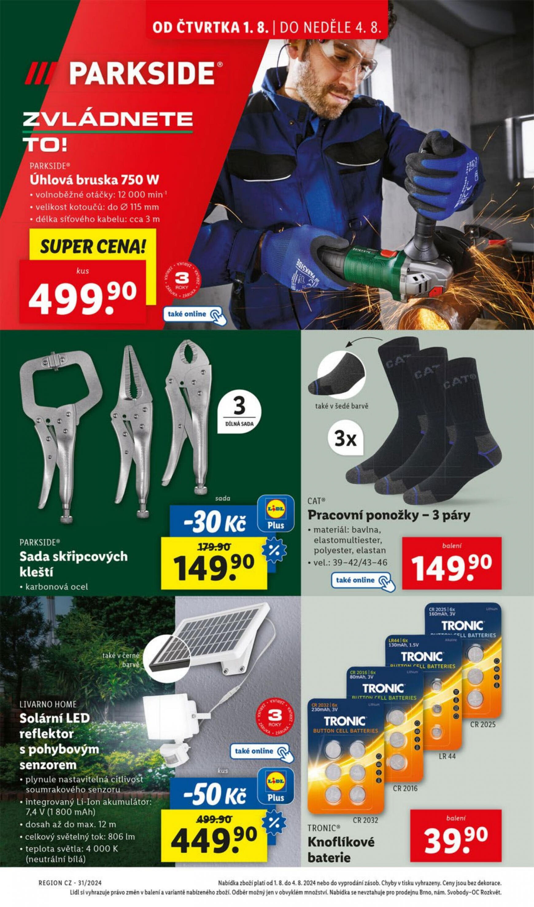 lidl - Leták Lidl - Spotřební zboží od 29.07. do 04.08. - page: 16